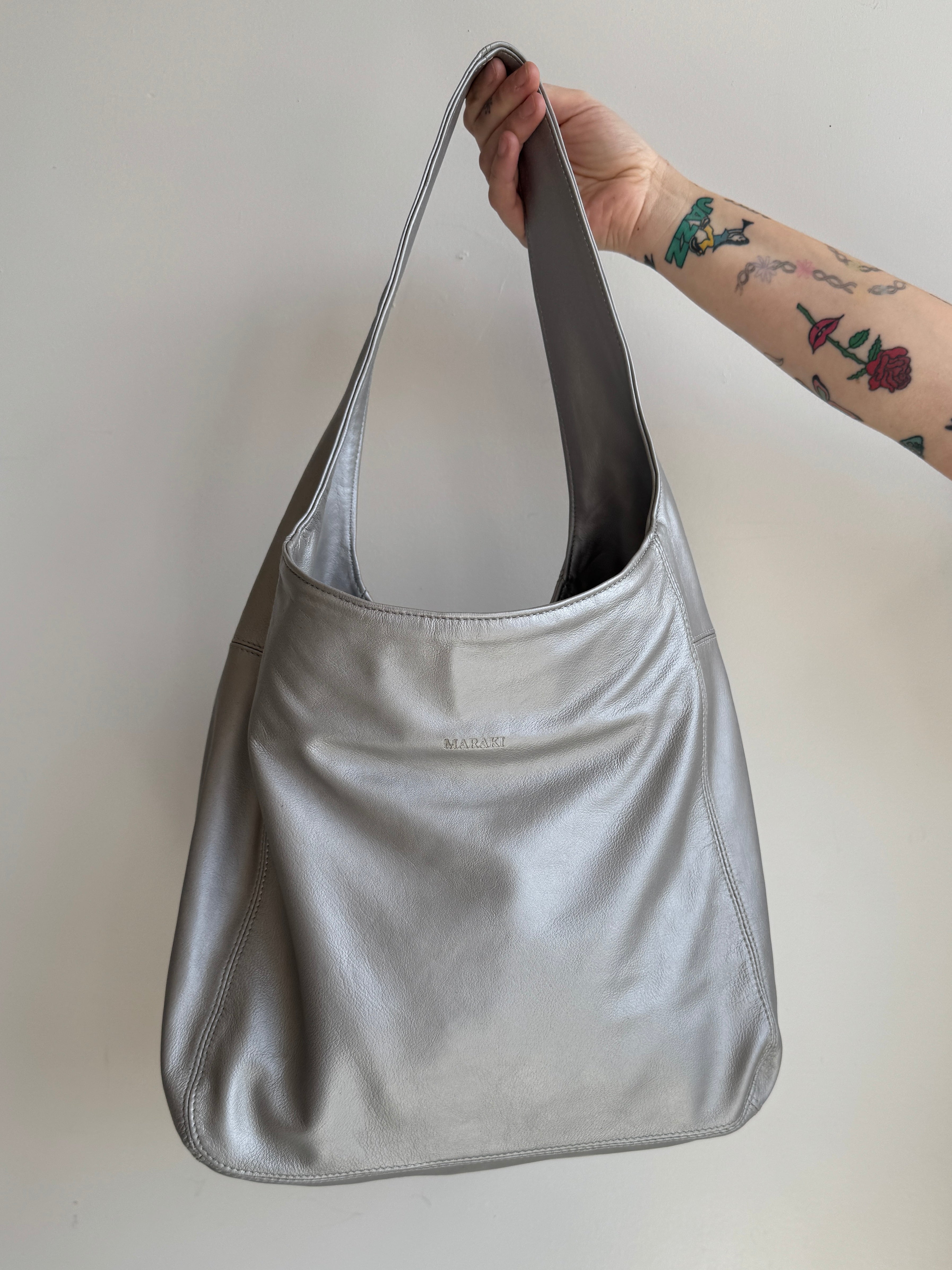 Maraki - Silver Desta Bag