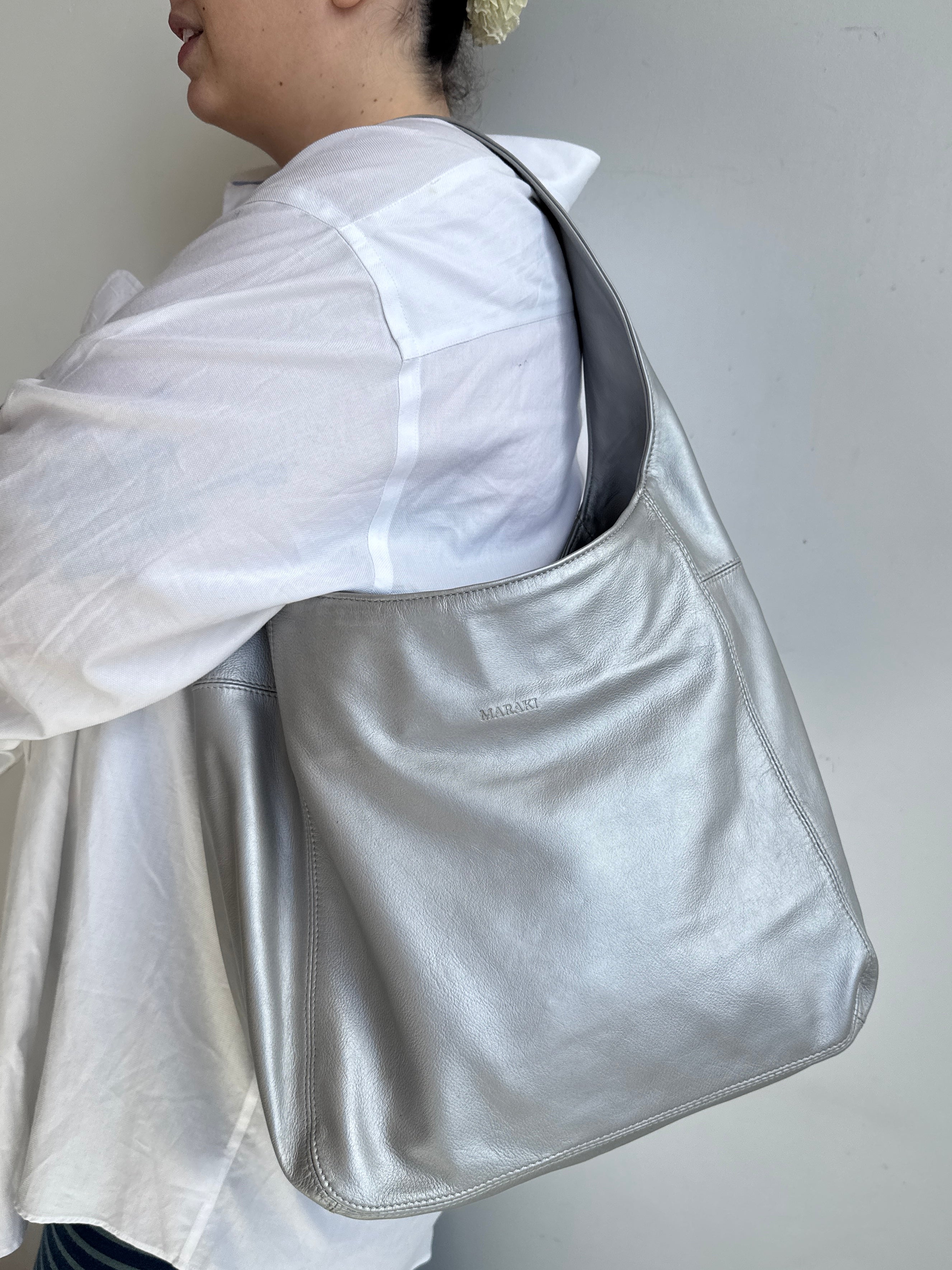 Maraki - Silver Desta Bag