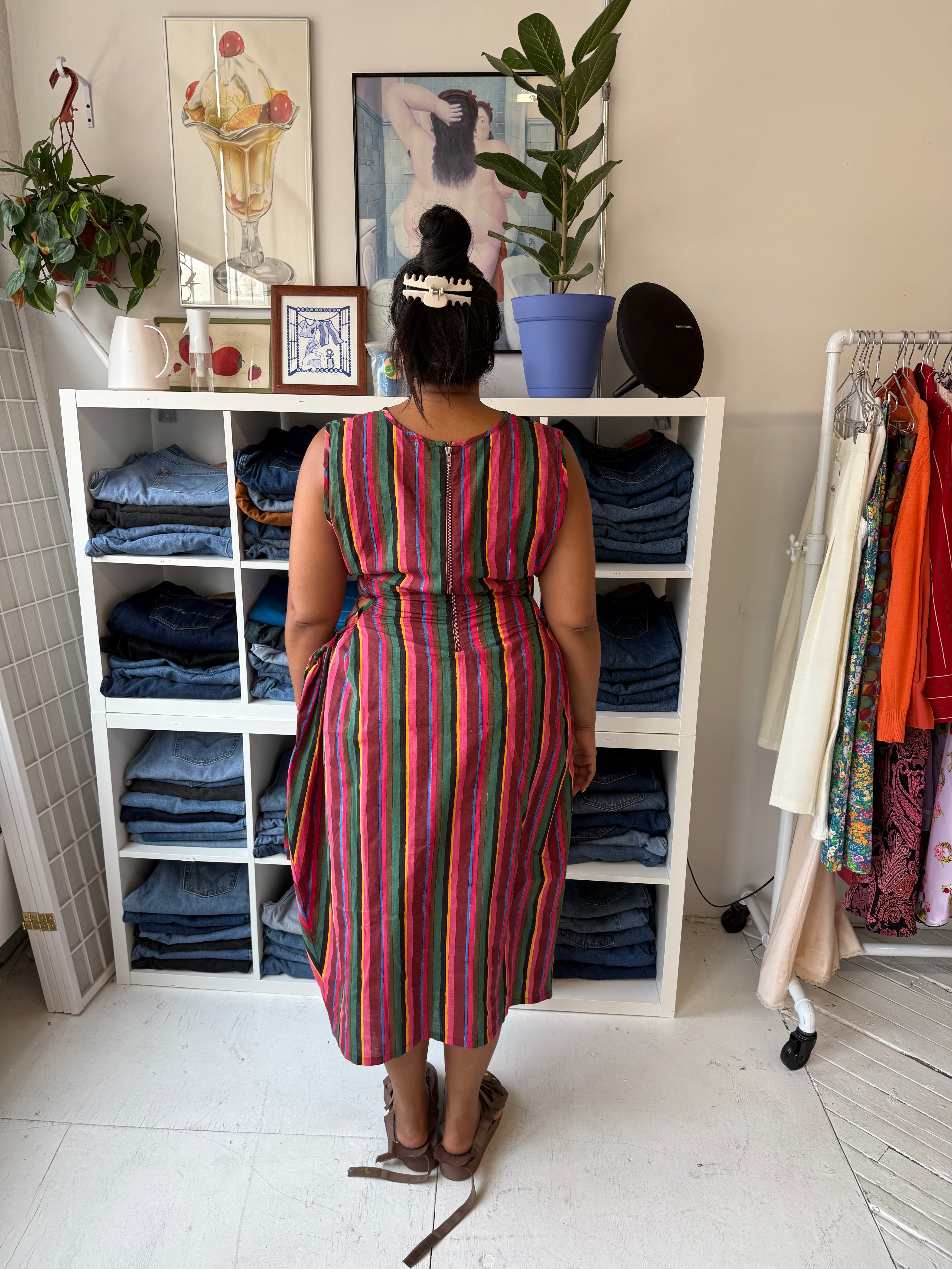 NBNW - Blocko Line Cut Out Dress (BRZ EXCLUSIVE - 1X-4X)