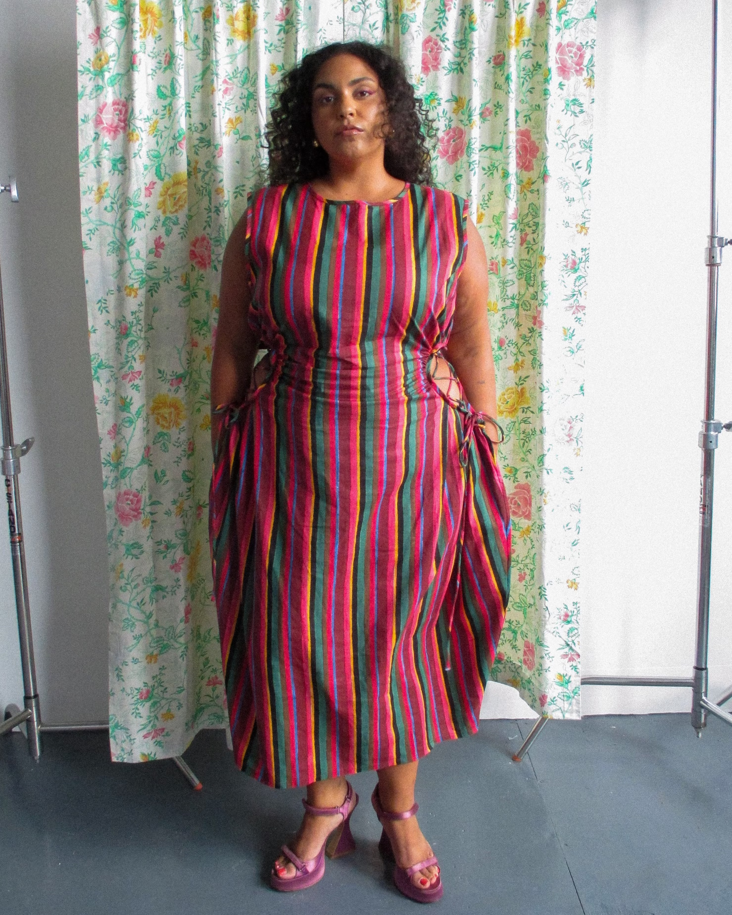 NBNW - Blocko Line Cut Out Dress (BRZ EXCLUSIVE - 1X-4X)
