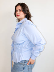 Estudio 1999 x BRZ - Blue Camisa Bustier (1X)