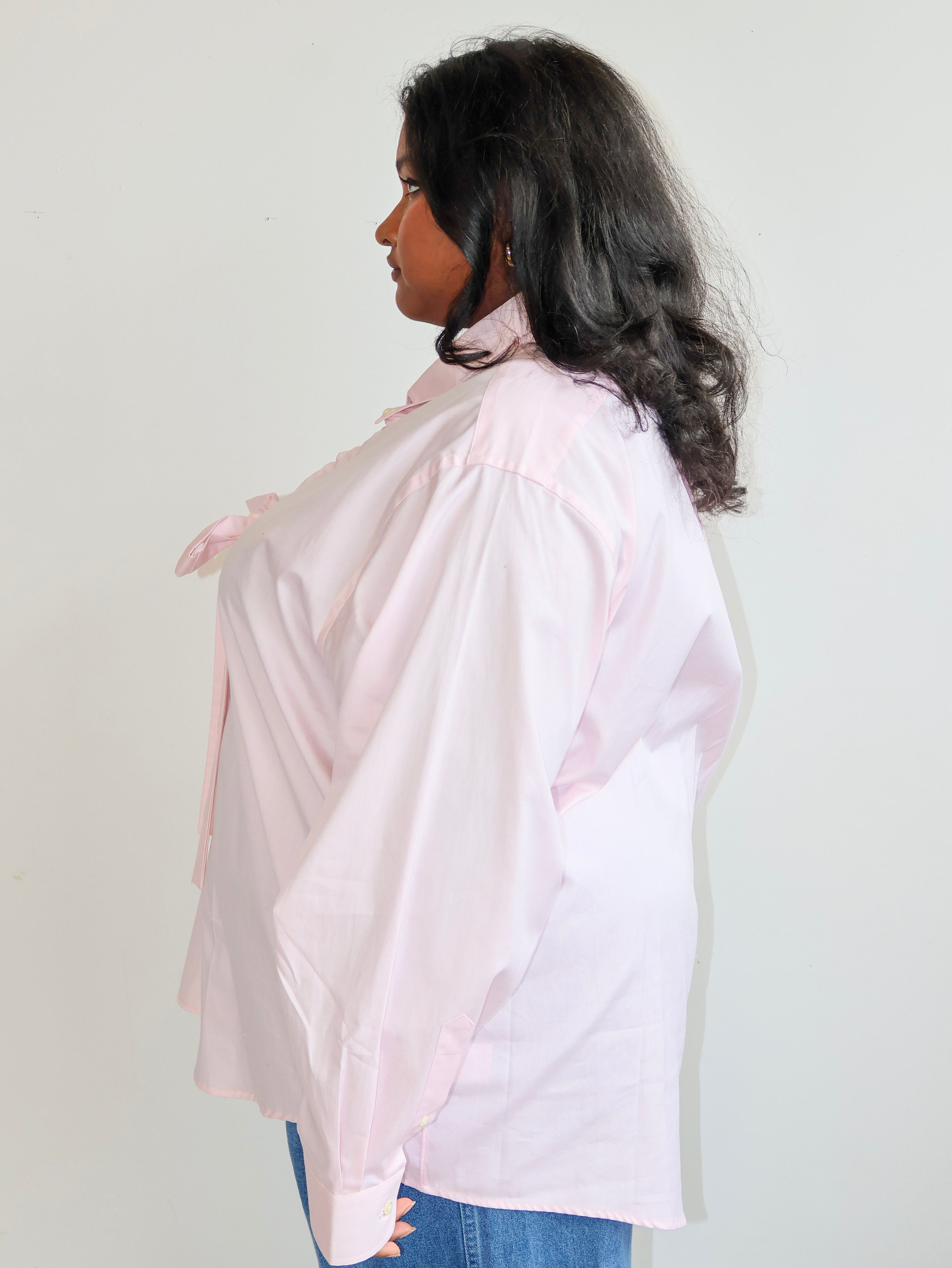 Estudio 1999 x BRZ - Baby Pink Camisa Ventana (3X)