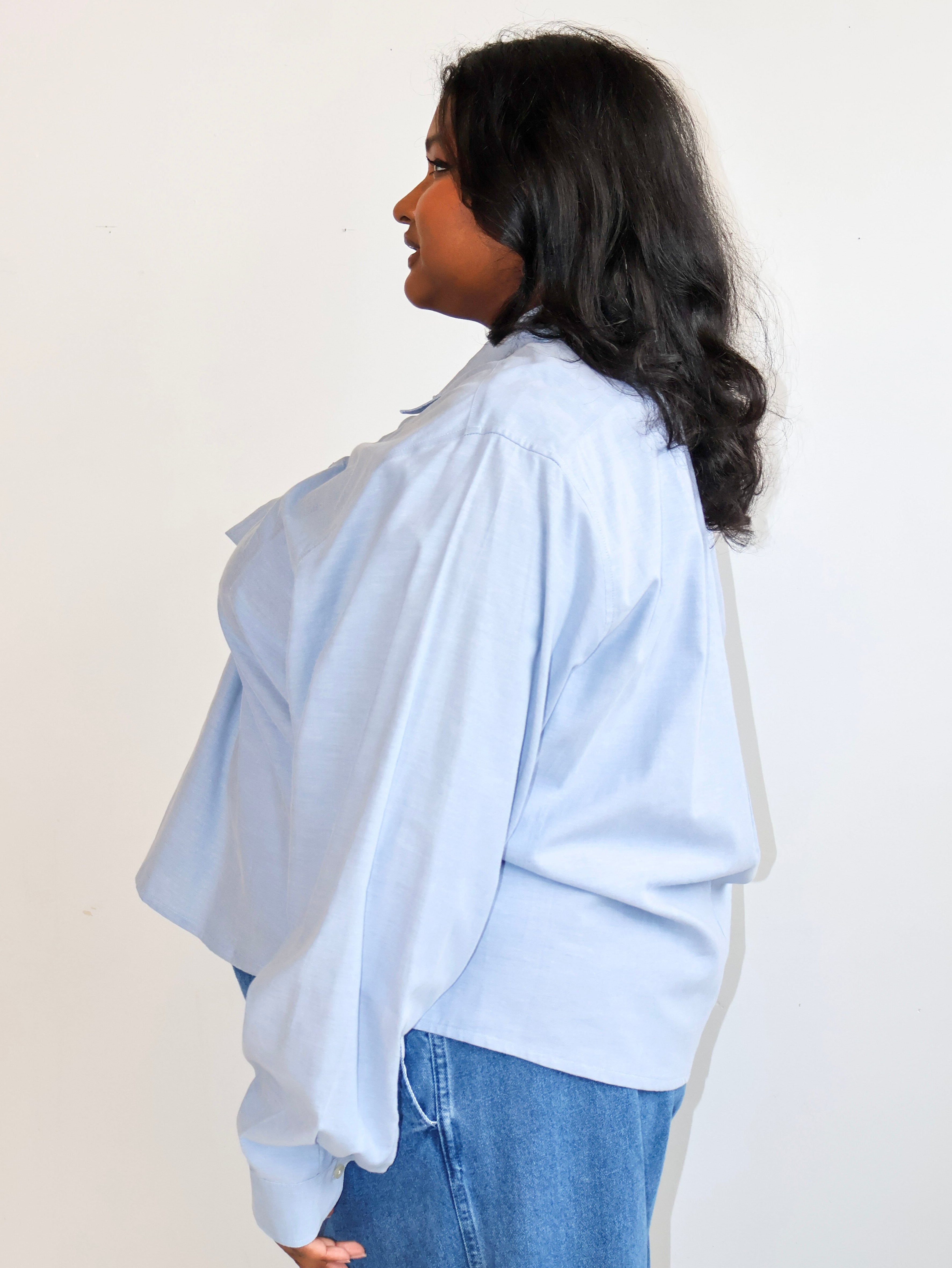 Estudio 1999 x BRZ - Baby Blue Camisa Ventana (2X)