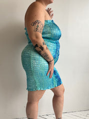 NBNW - Icy Smocked Tube Dress (XL-2X)