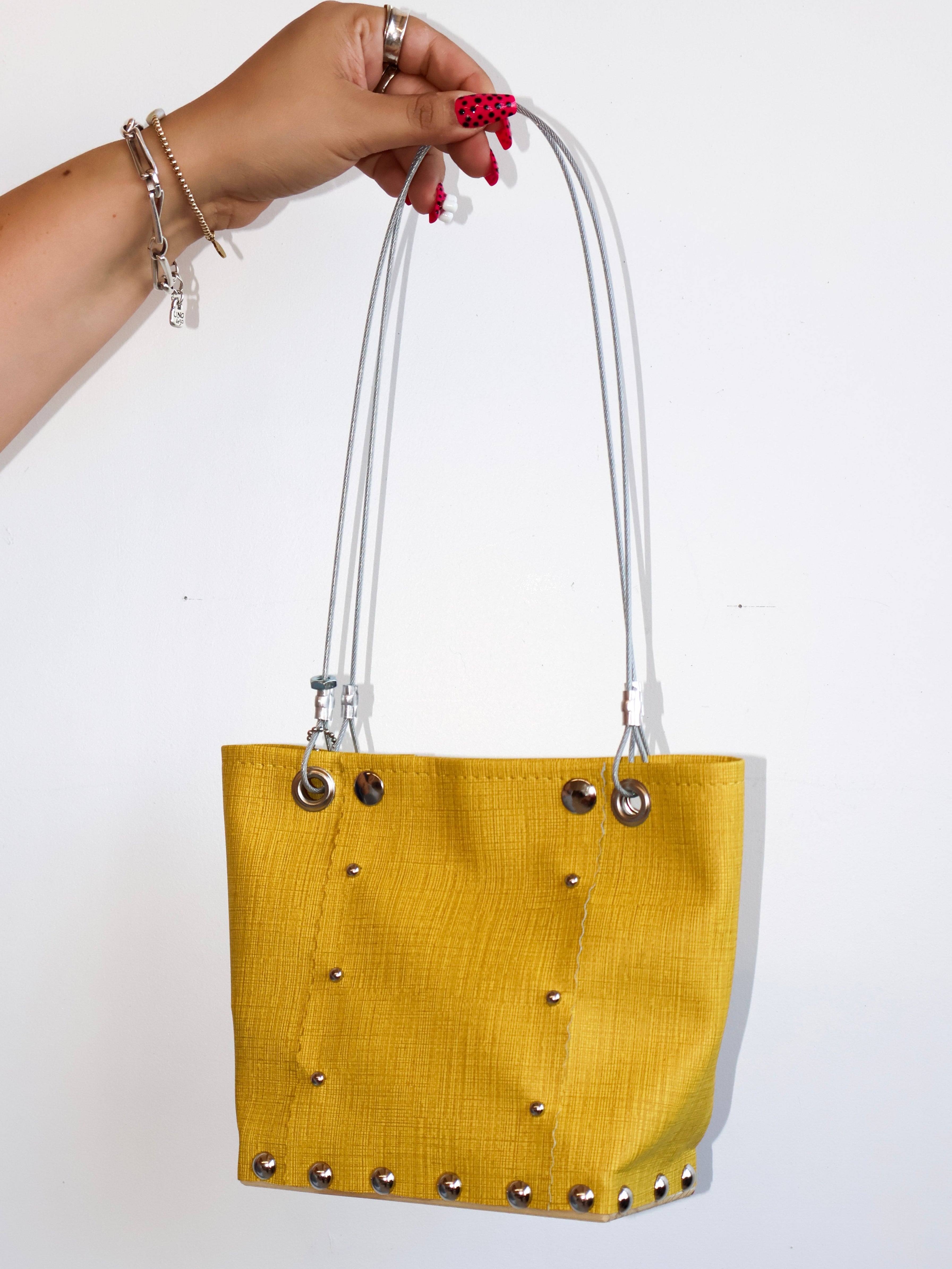 Hardware by Renee - Bright Yellow Runway Bag