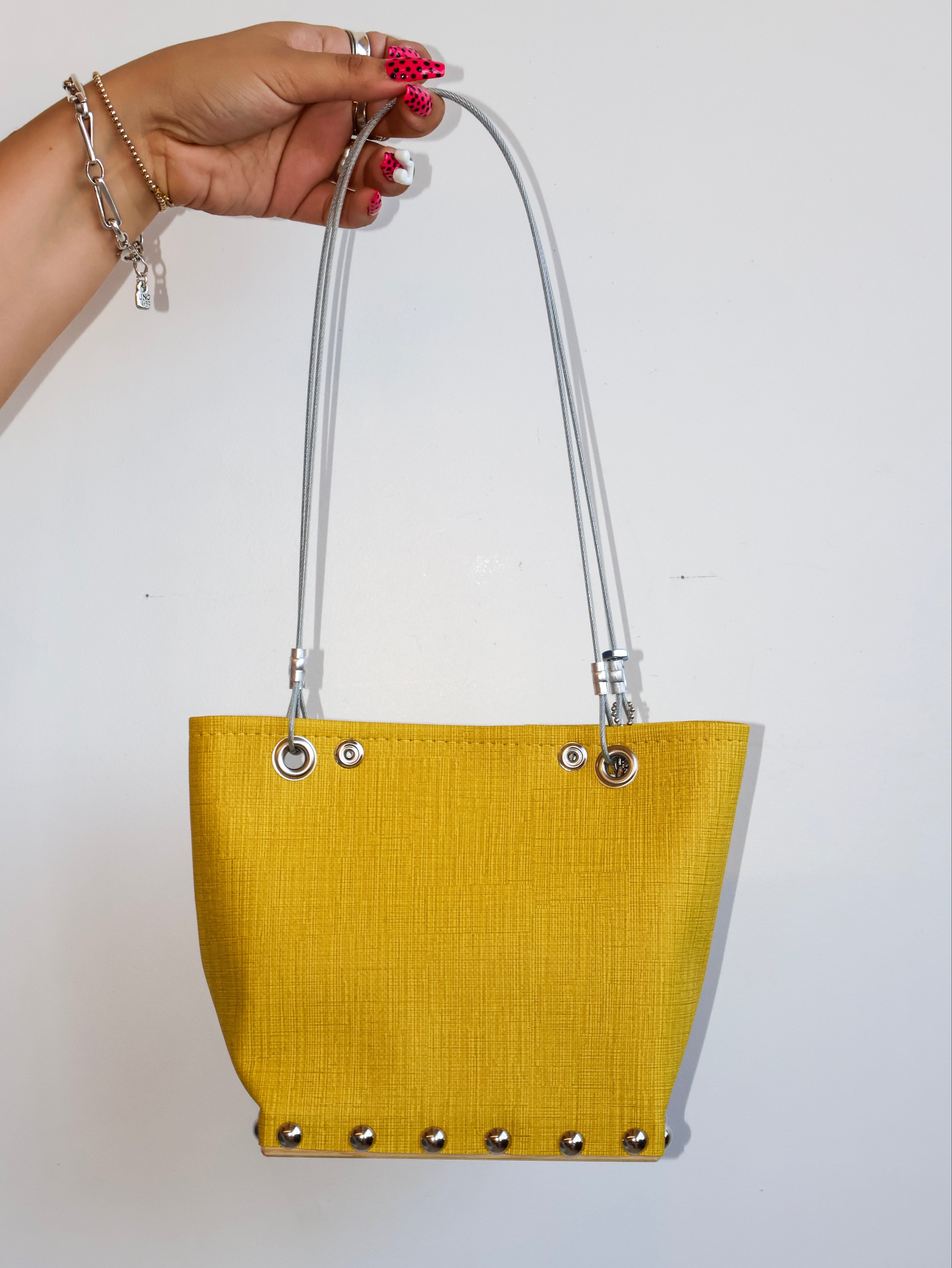 Hardware by Renee - Bright Yellow Runway Bag
