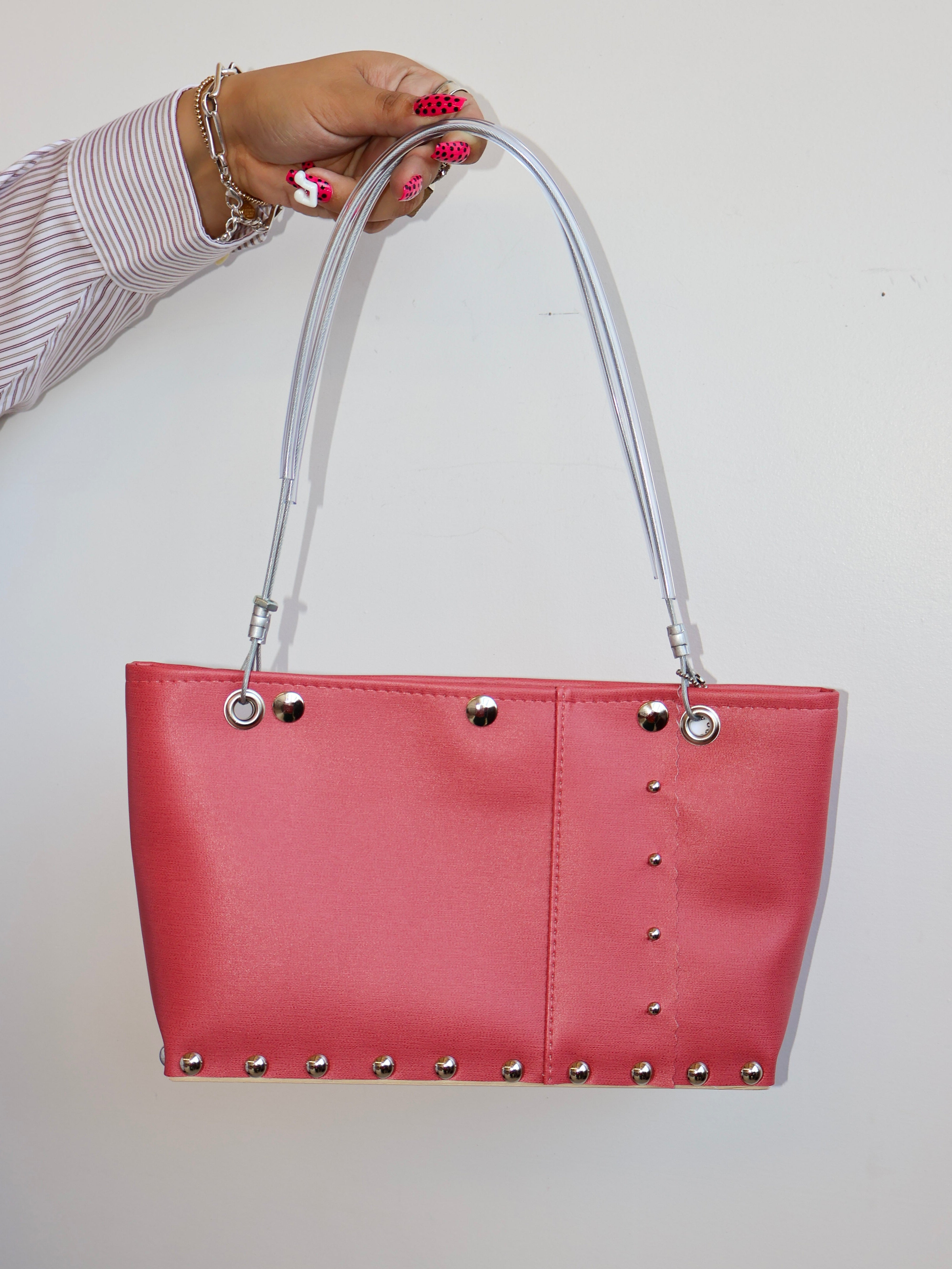 Hardware by Renee - Rose Pink Skinny Bag