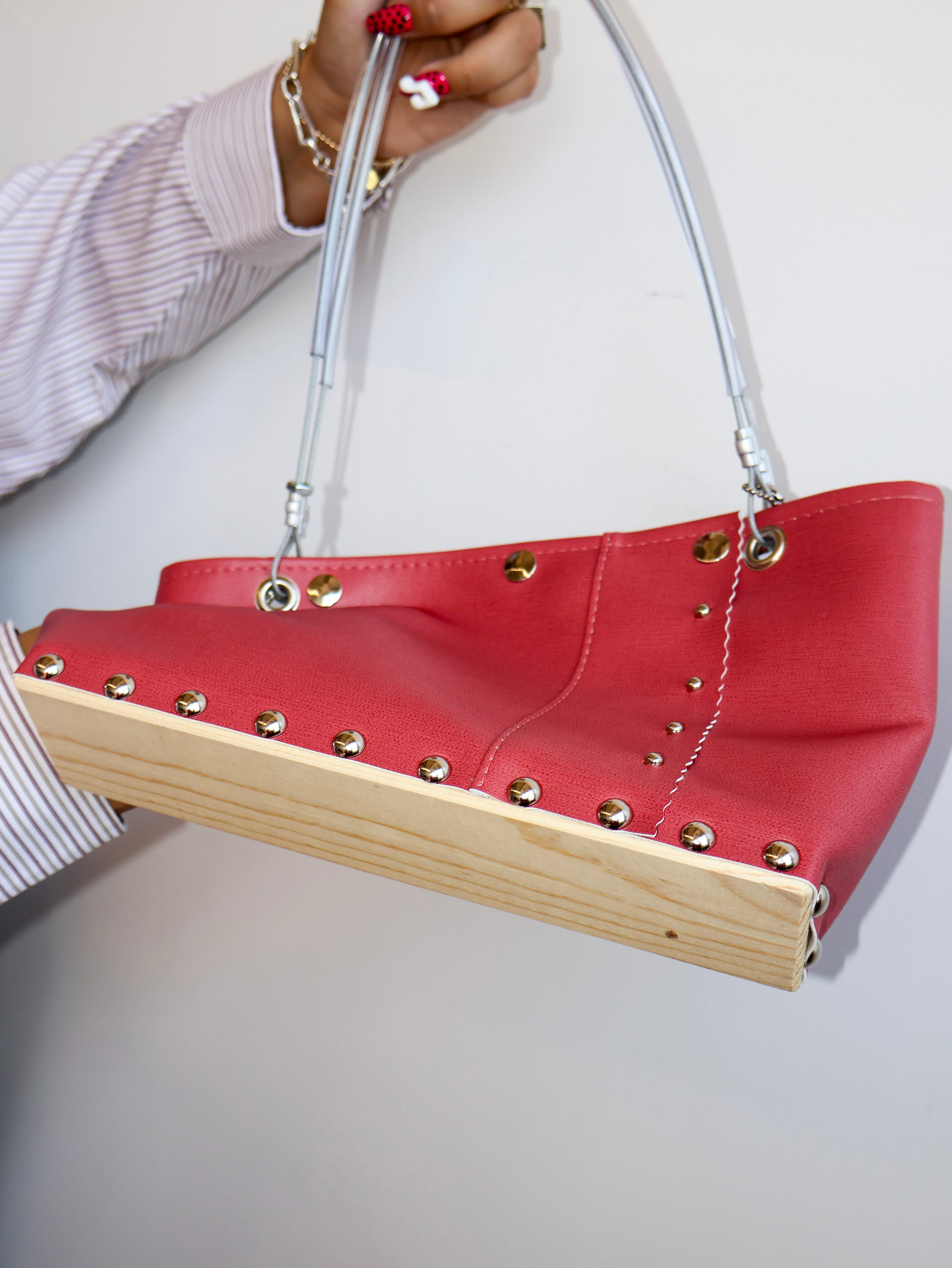 Hardware by Renee - Rose Pink Skinny Bag