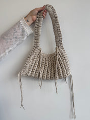 LOOSENDS - The Dusk Shoulder Bag in Beige