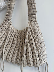 LOOSENDS - The Dusk Shoulder Bag in Beige