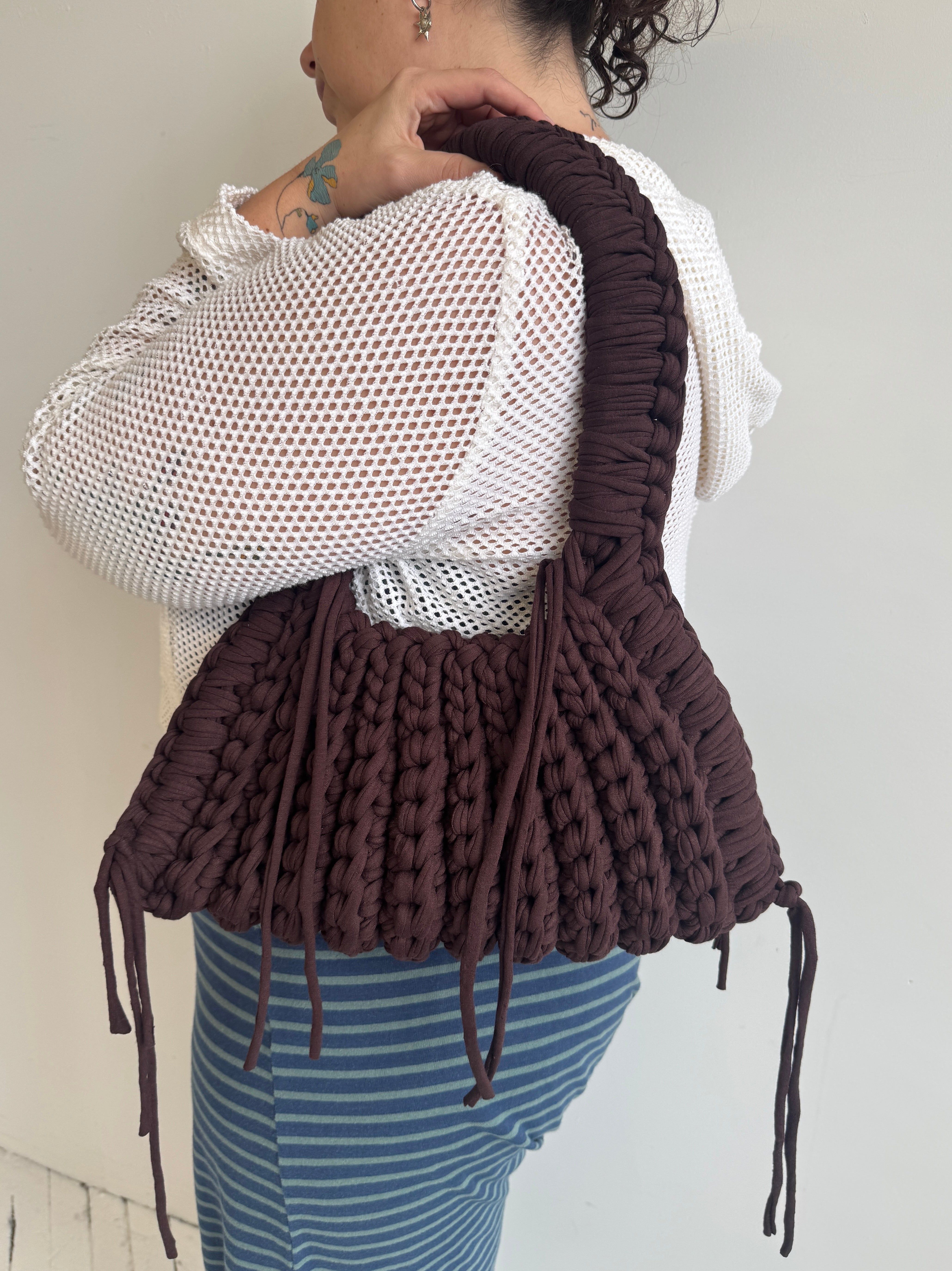 おさる　y.a.r.n. original shoulder bag Woven Shoulder Bag - A New Day™ Green : Target