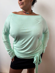 Em & May - Enya Top in Mint