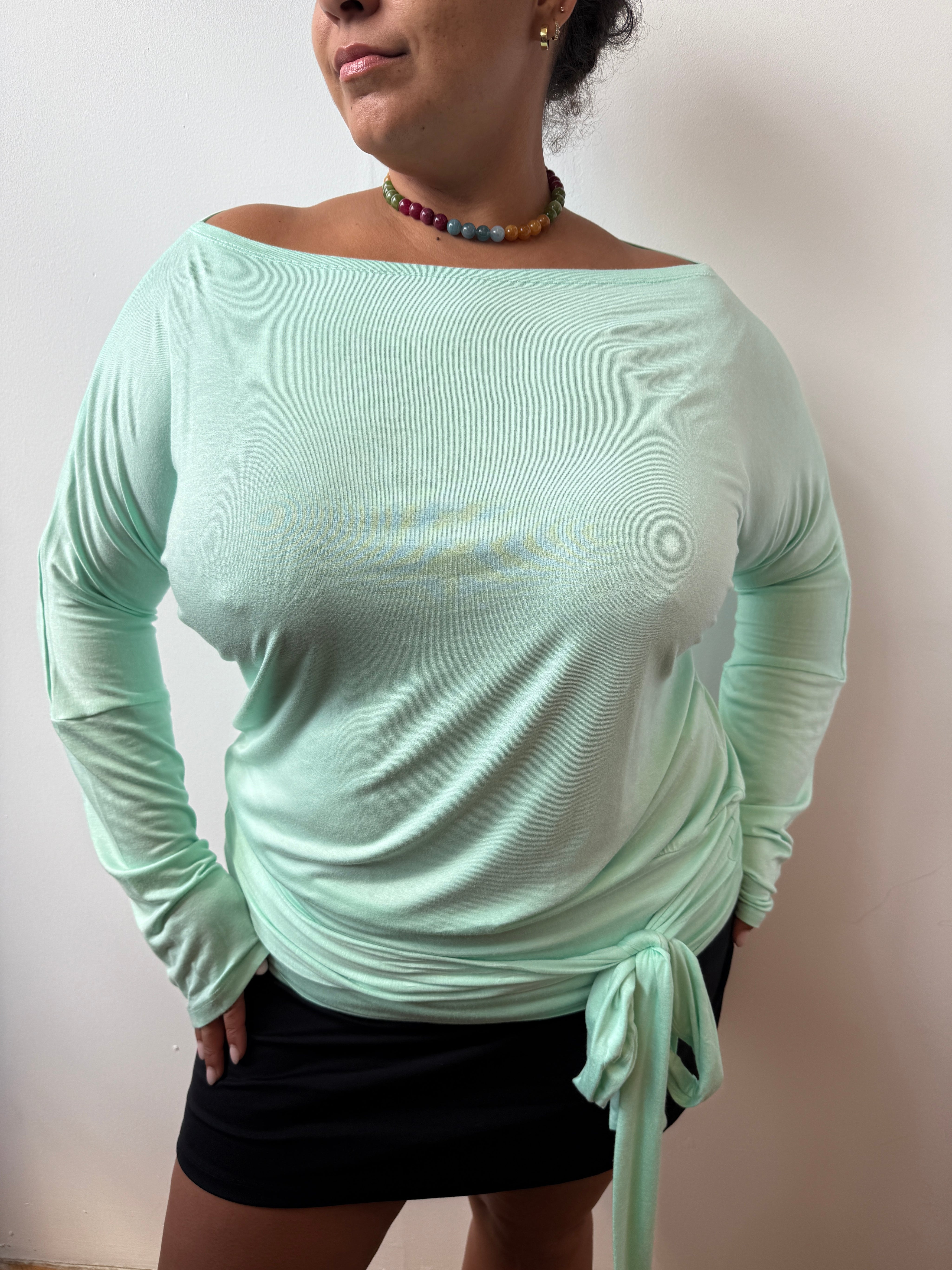 Em & May - Enya Top in Mint