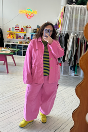 MEALS - Donut Box Pink Chef Pant