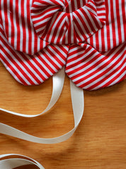 Grandpa's Shirts - Red Stripe Brooch