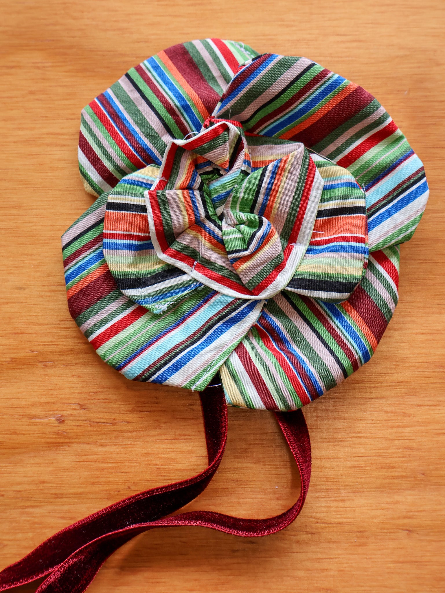 Grandpa's Shirts - Multi Stripe Brooch