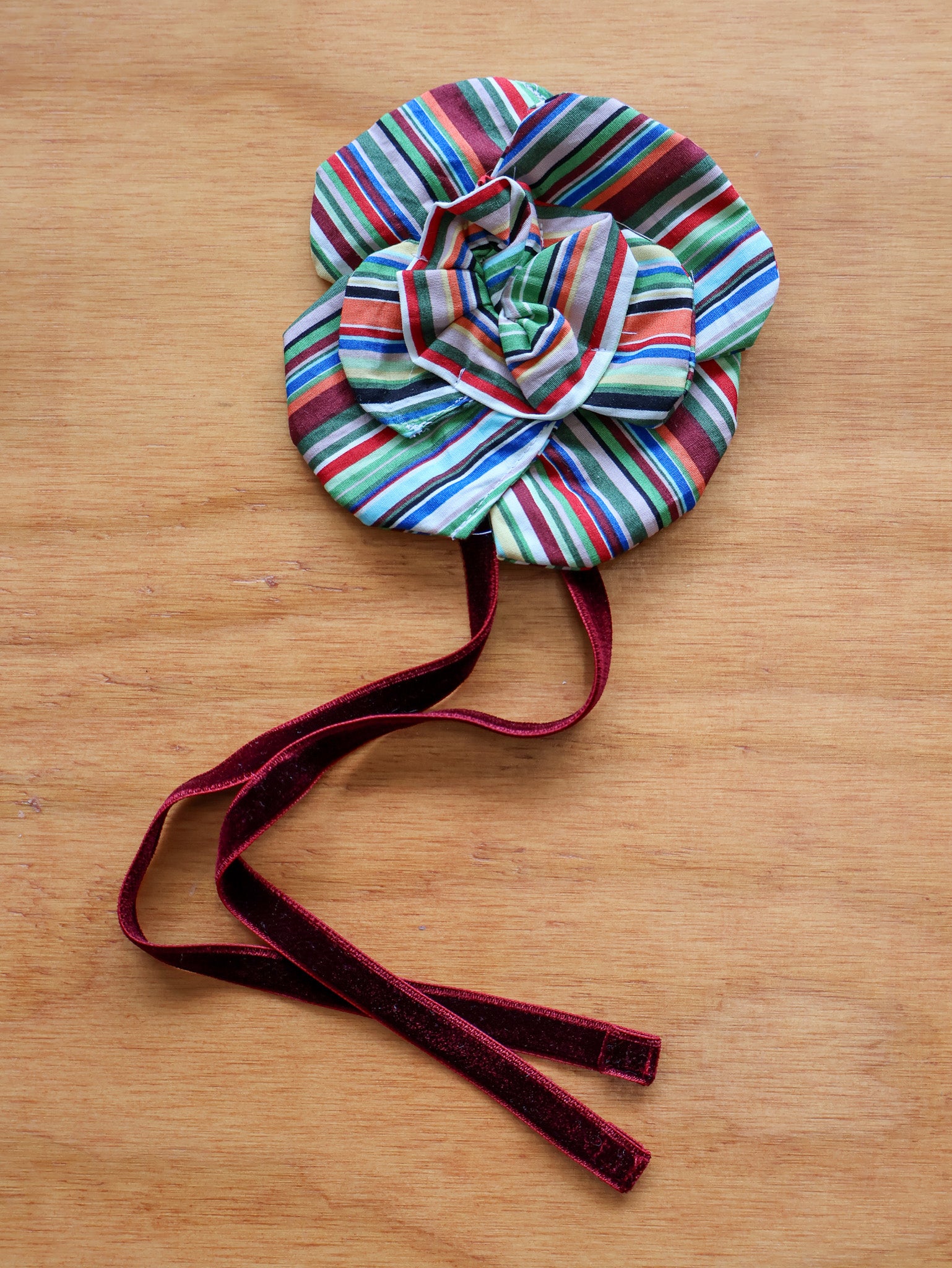Grandpa's Shirts - Multi Stripe Brooch