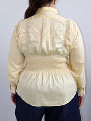 JXD x BRZ - Yellow Bra Button Down (1X)