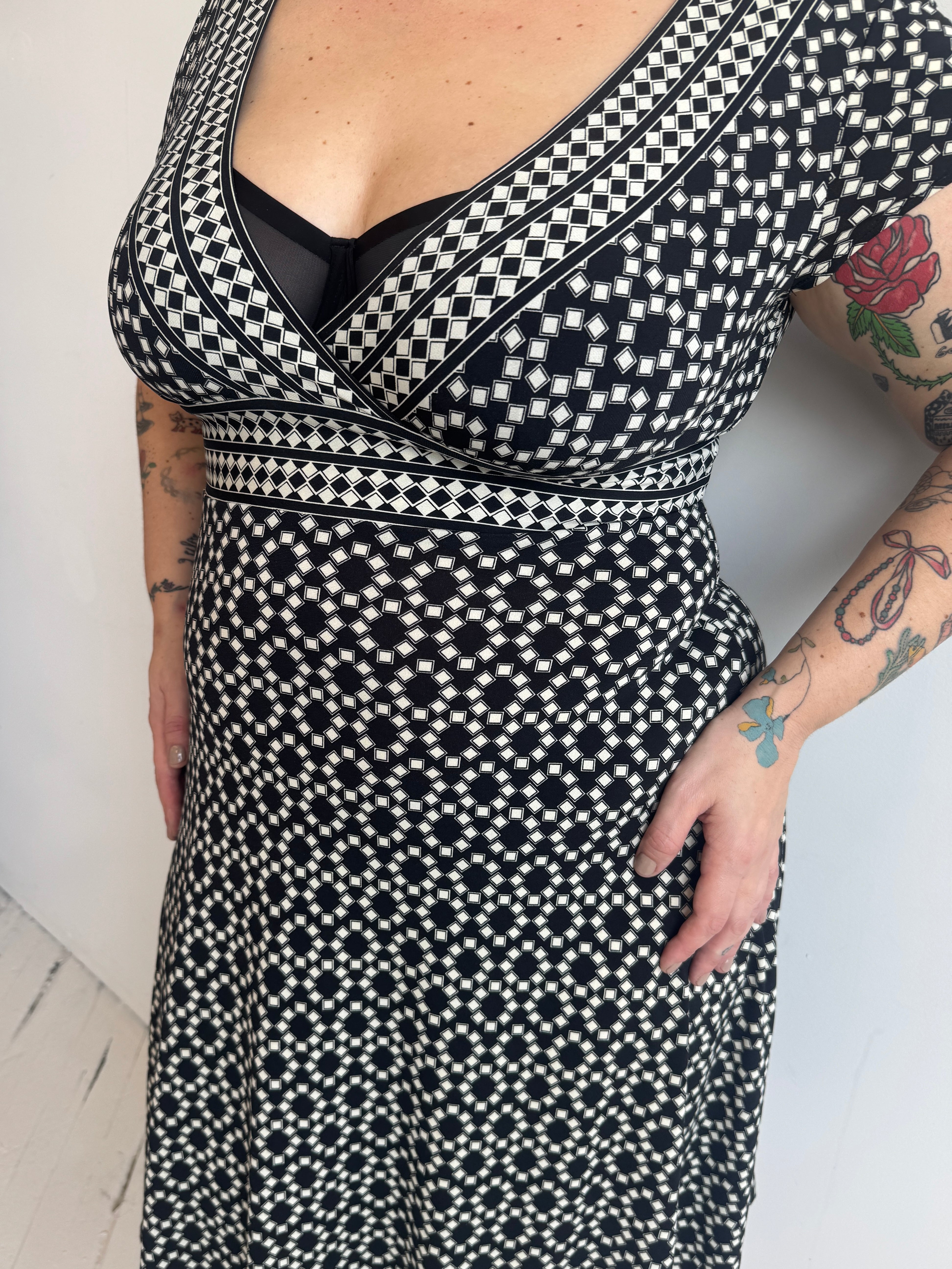 Vintage - Geometric Dress (XL/1X)