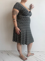 Vintage - Geometric Dress (XL/1X)