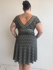Vintage - Geometric Dress (XL/1X)