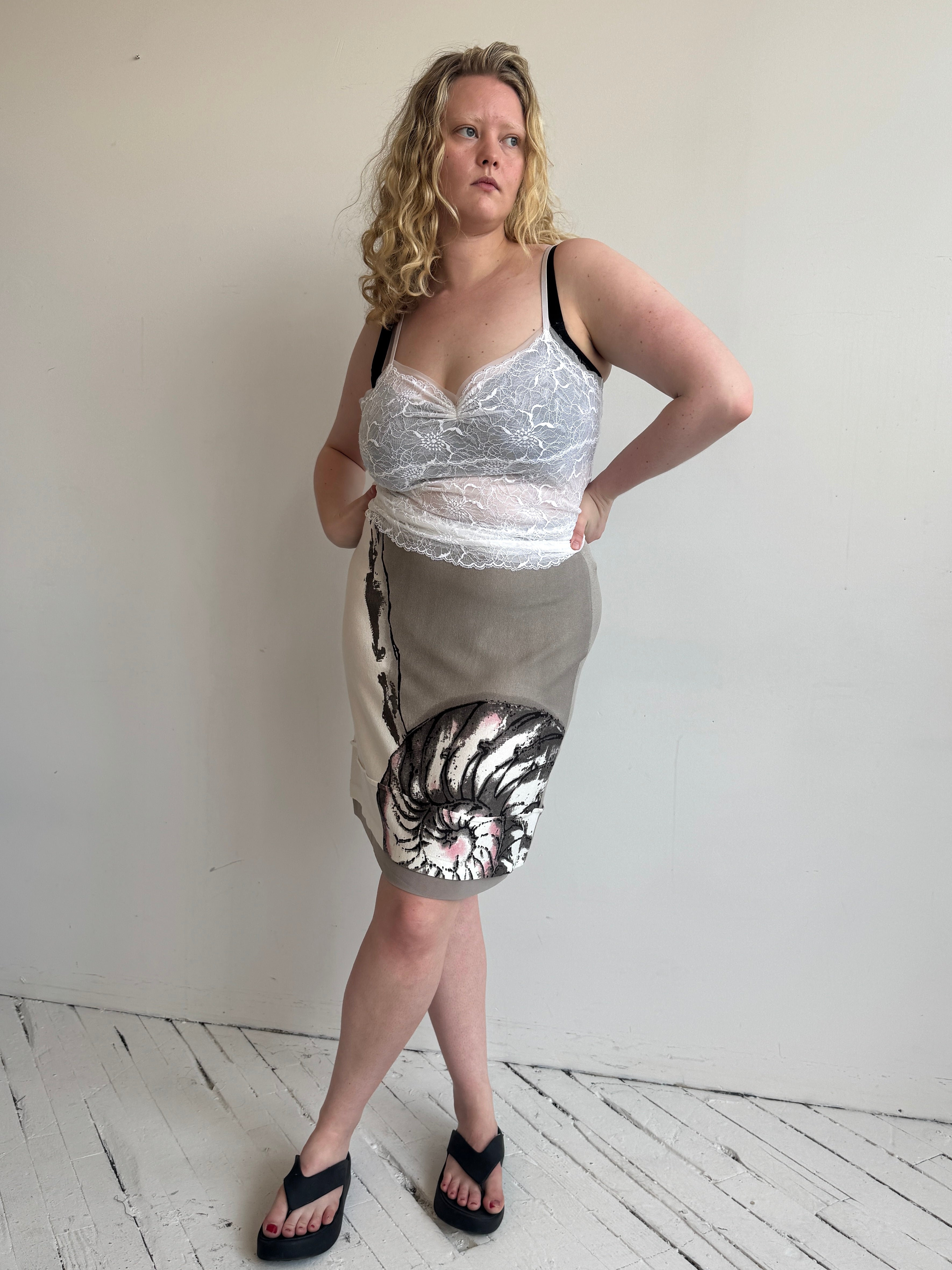 Italian Vintage - Nautilus Skirt (XL)