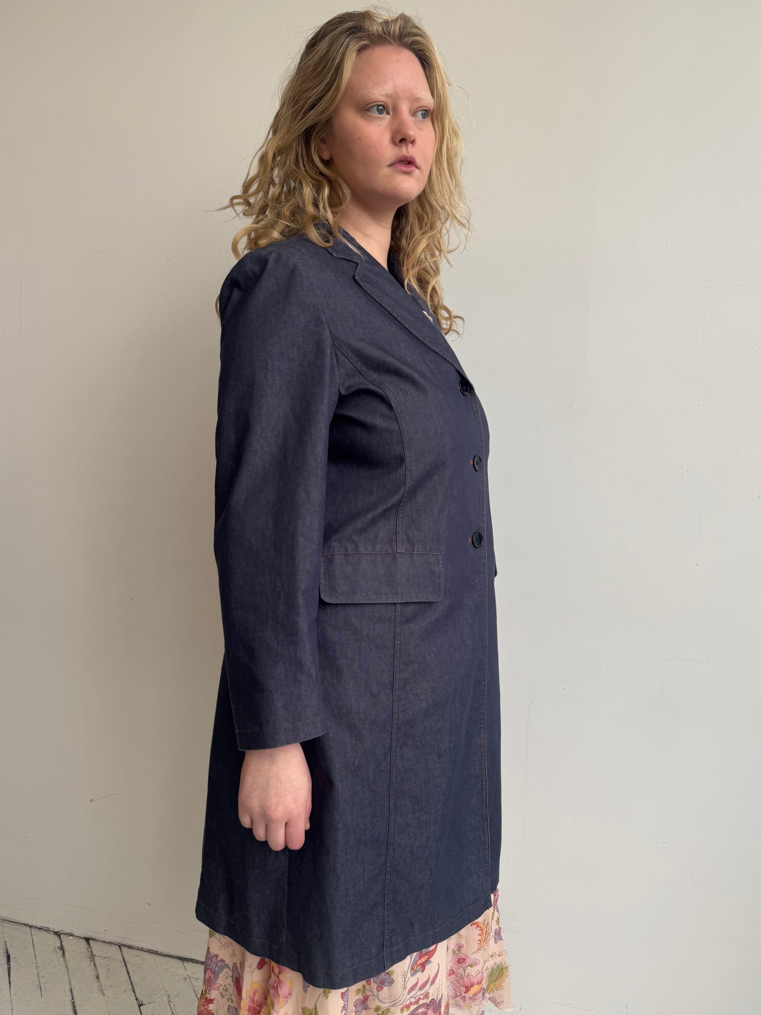 Vintage - Denim Trench (XL)