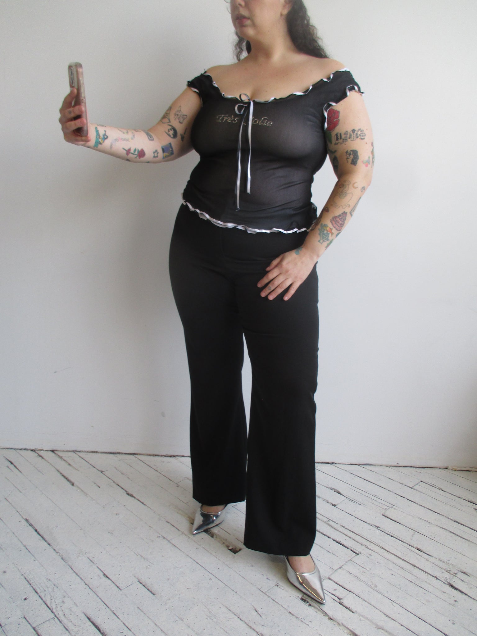 Vintage - Black Trousers (1X)