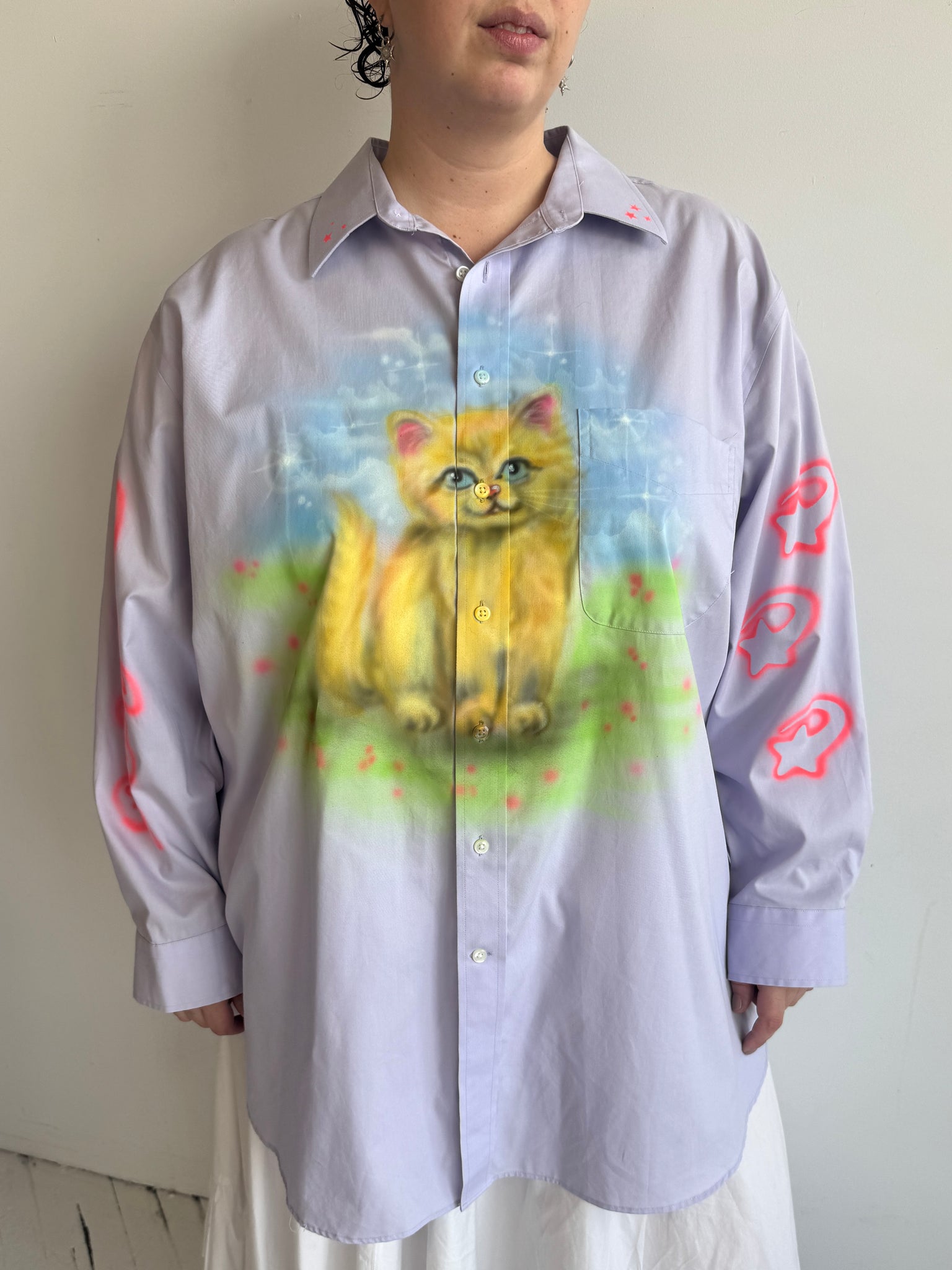 Femlord x BRZ - Orange Kitty Shirt (3X)