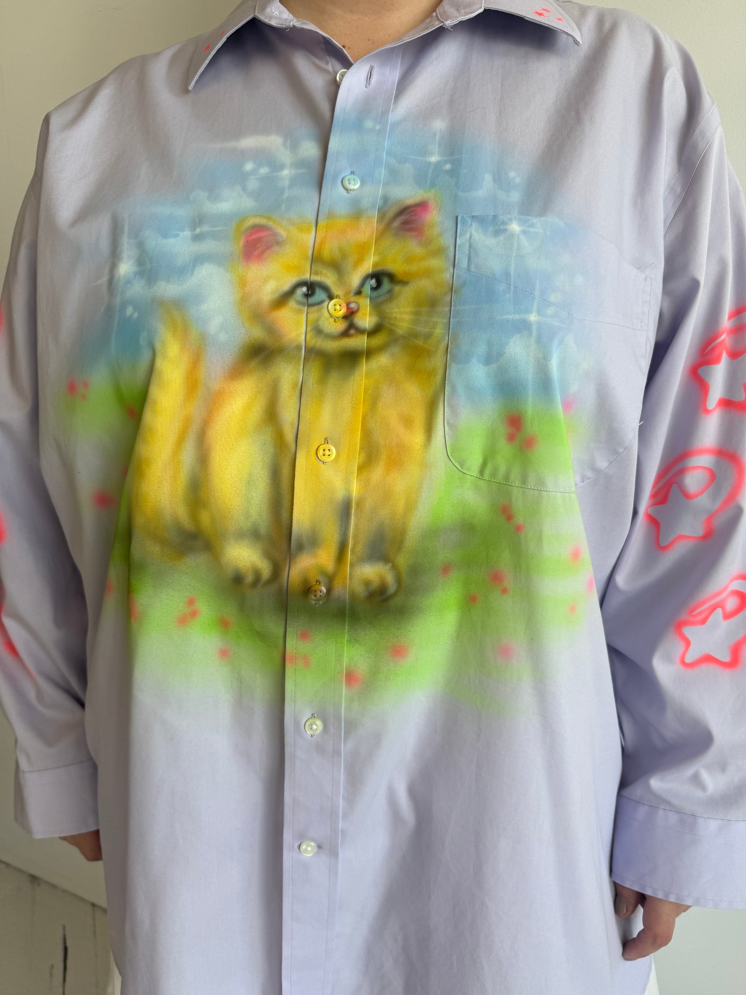 Femlord x BRZ - Orange Kitty Shirt (3X)