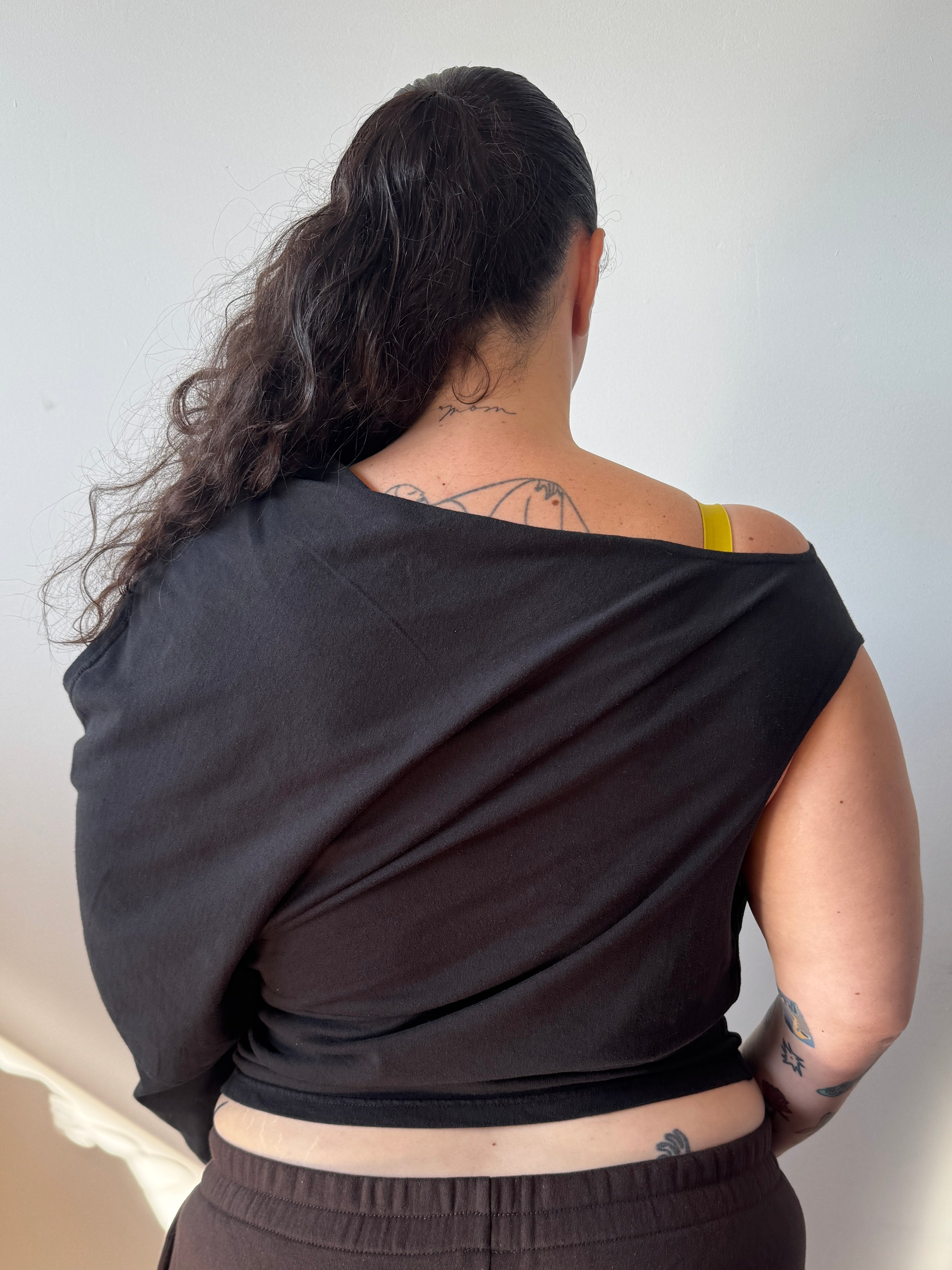 Gina Corrieri x BRZ - NYC U Top - Black (XL/1X)