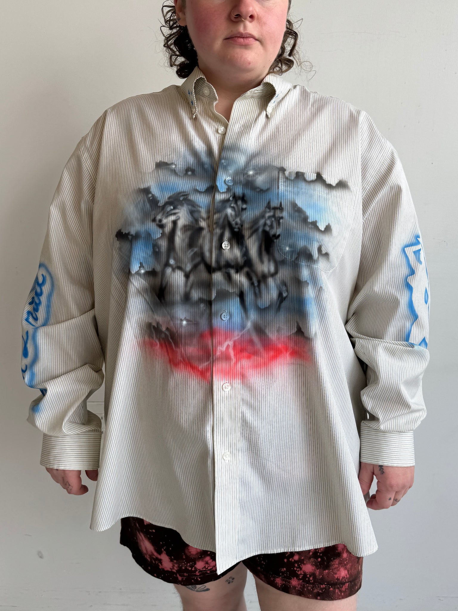 Femlord x BRZ - Born 2 Ride Horse Shirt (1X)