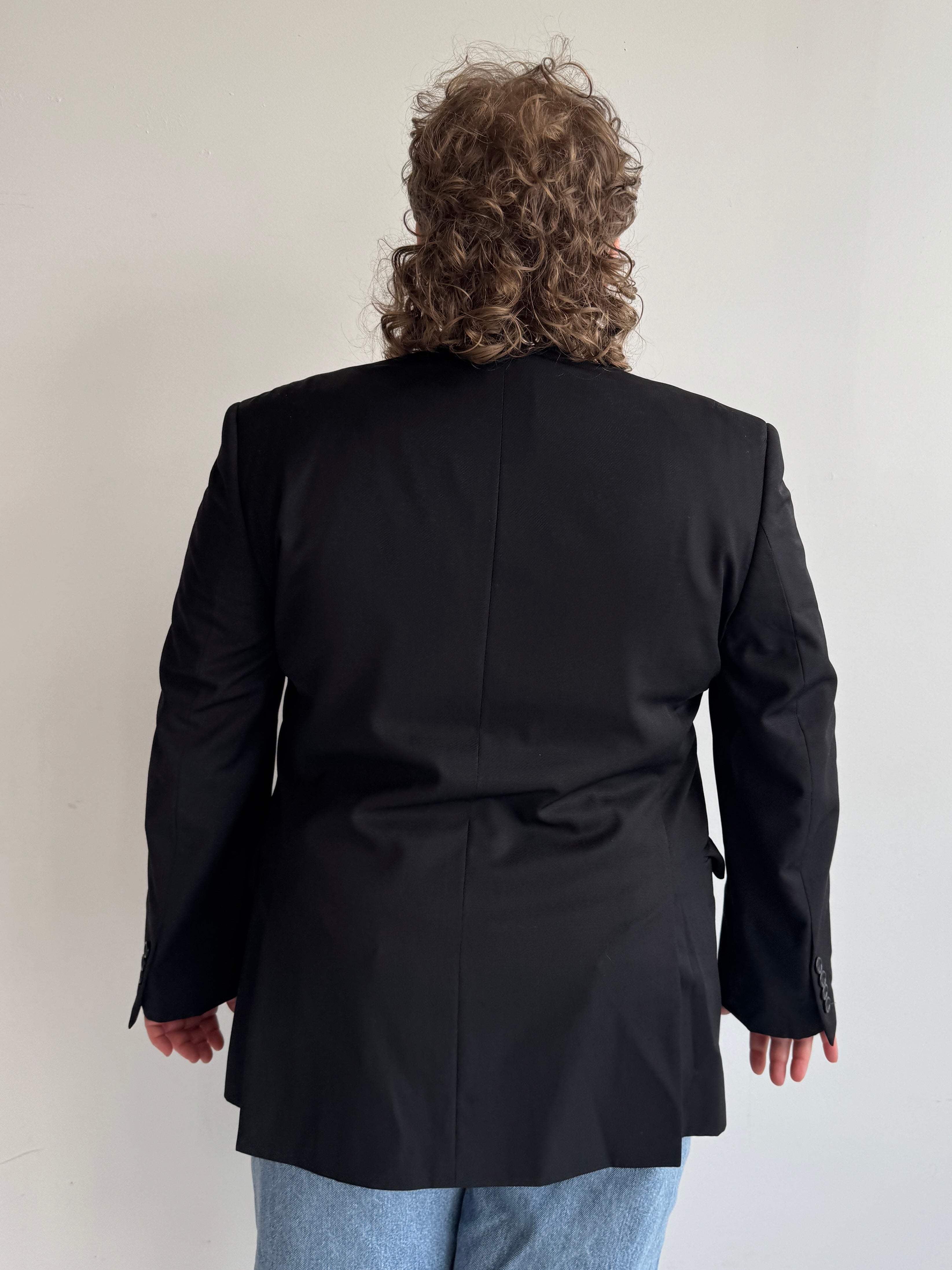 Shop Journal - Black Grommet Blazer (L)