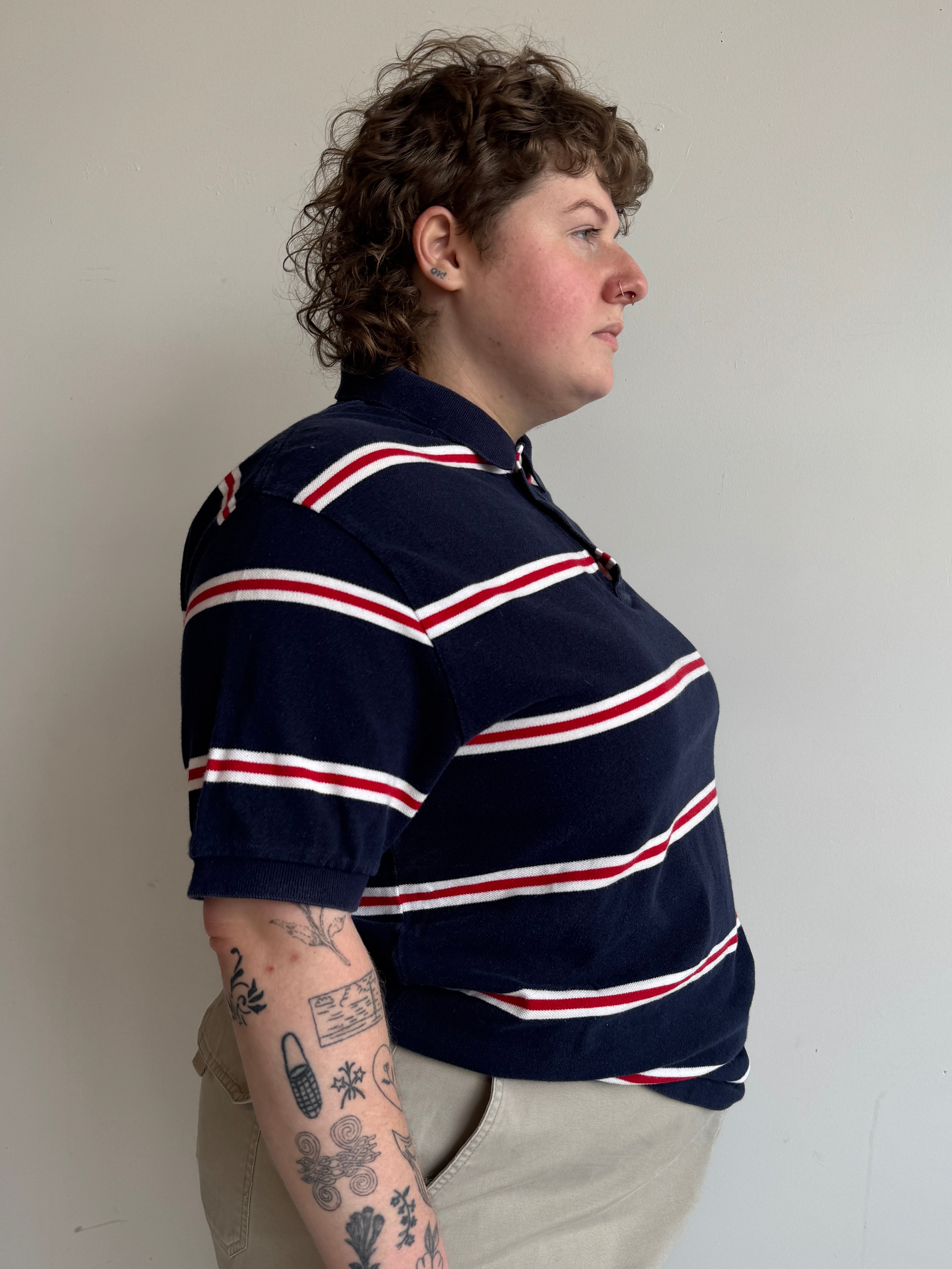 Vintage - Navy & Red Ralph Lauren Polo (XL/1X)
