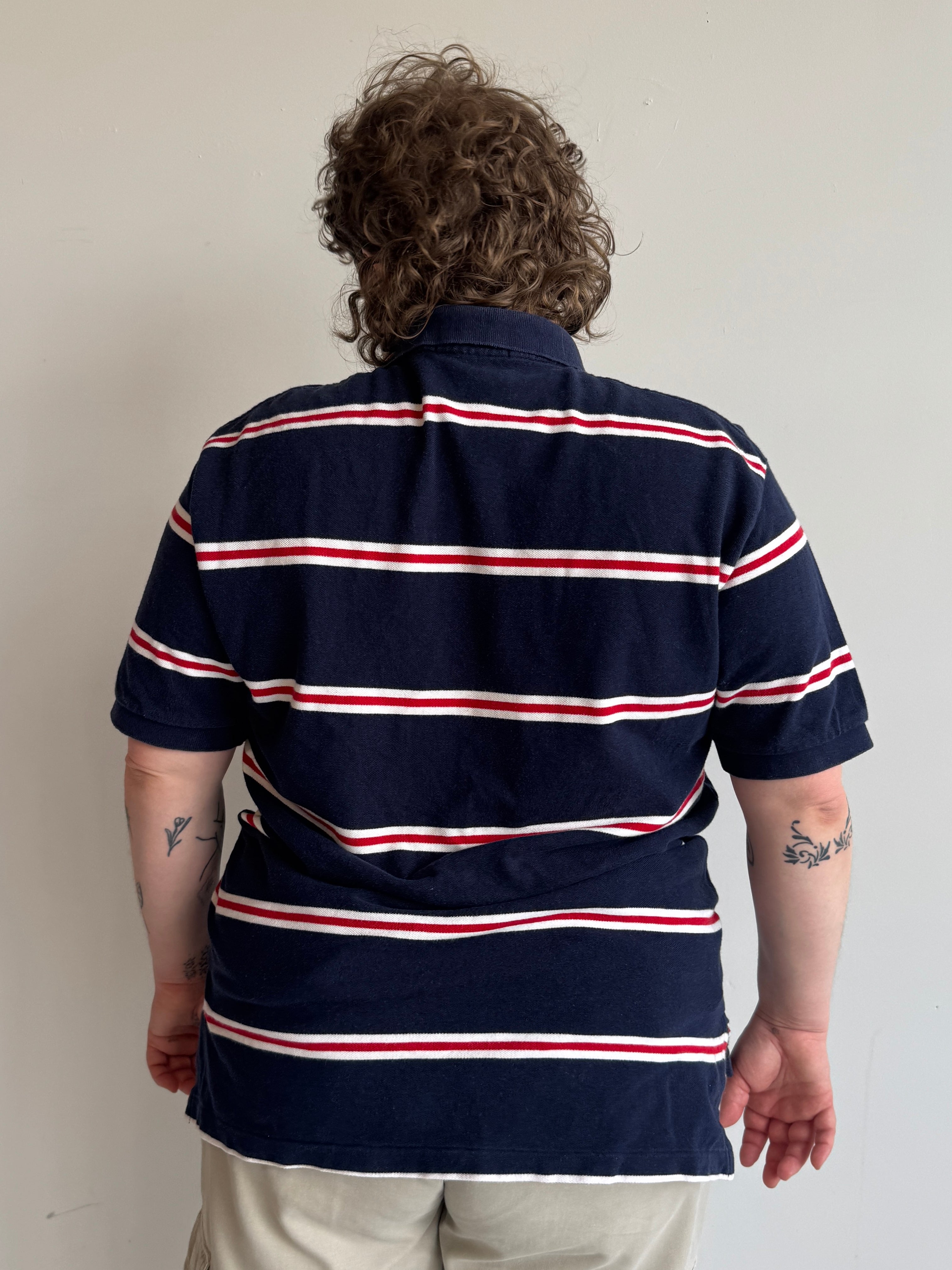 Vintage - Navy & Red Ralph Lauren Polo (XL/1X)