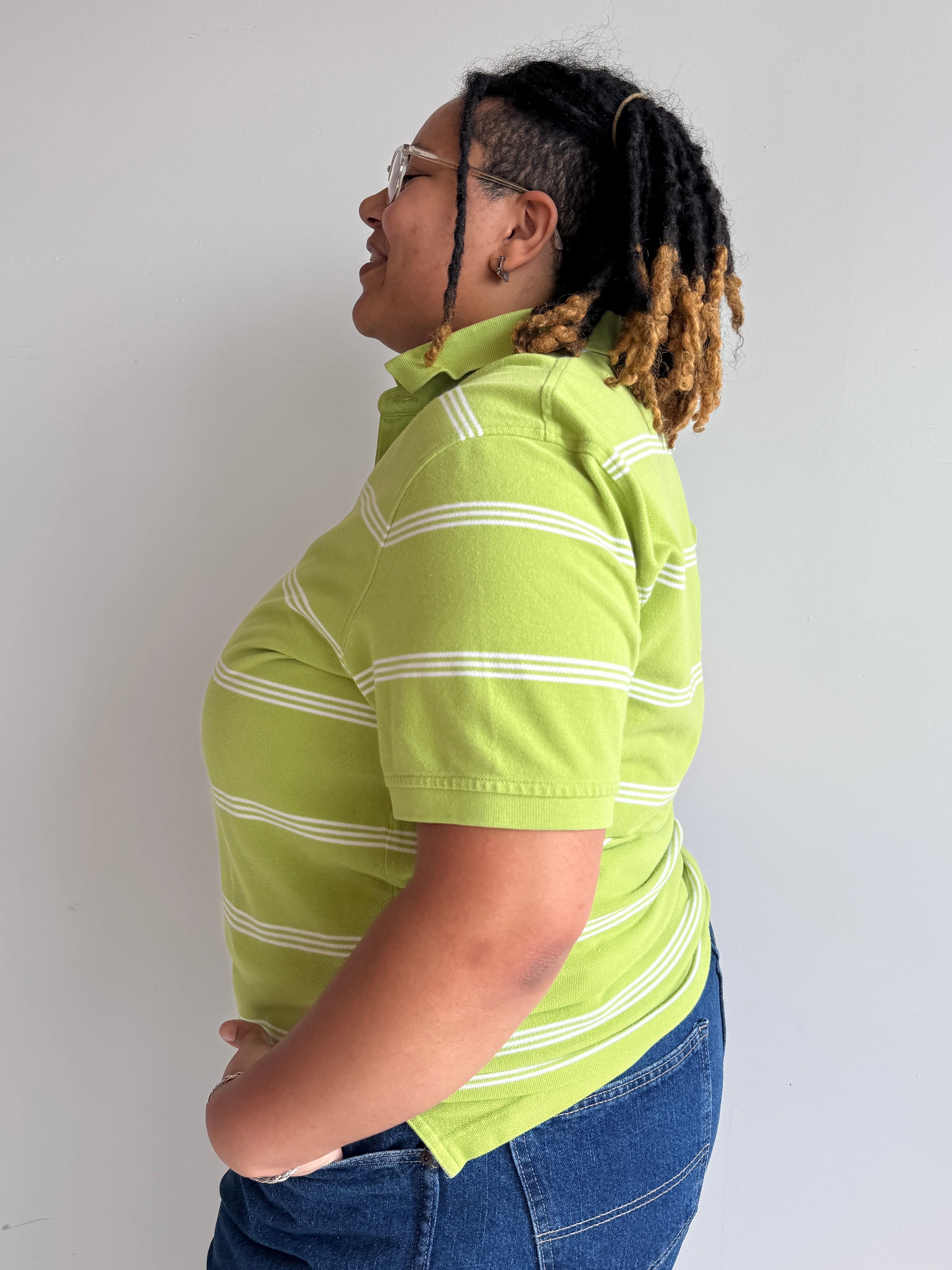 Vintage - Green Tommy Hilfiger Polo (1X/2X)