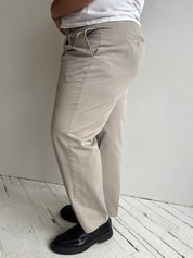 Vintage - Khaki Cotton Trousers (2X)