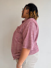 Vintage - Red Check Polo (2X/3X)
