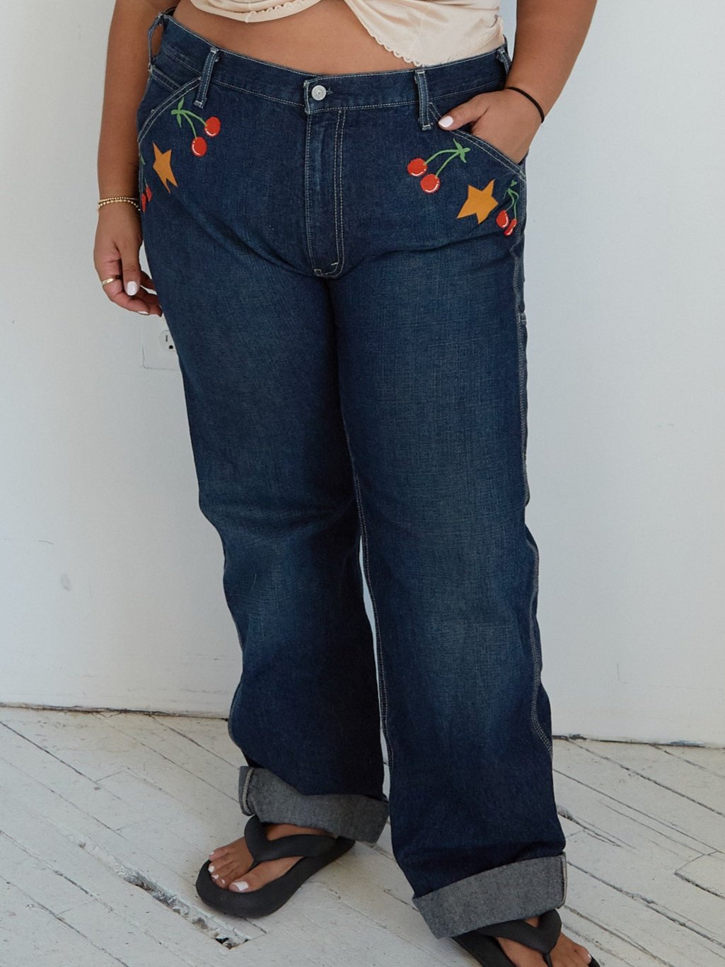 Daisy World - Fruit Salad Jeans (1X)