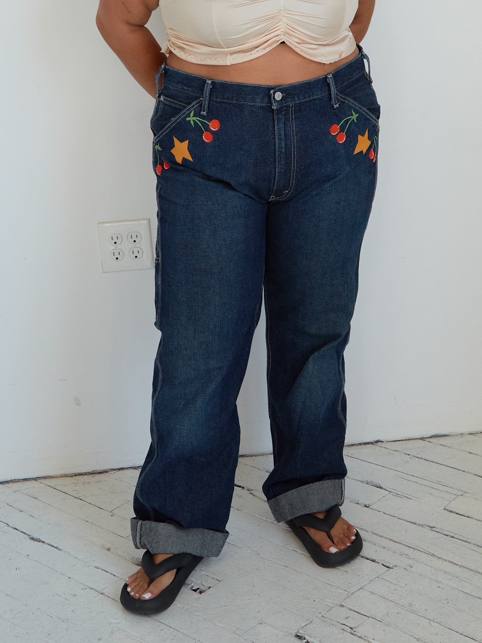 Daisy World - Fruit Salad Jeans (1X)