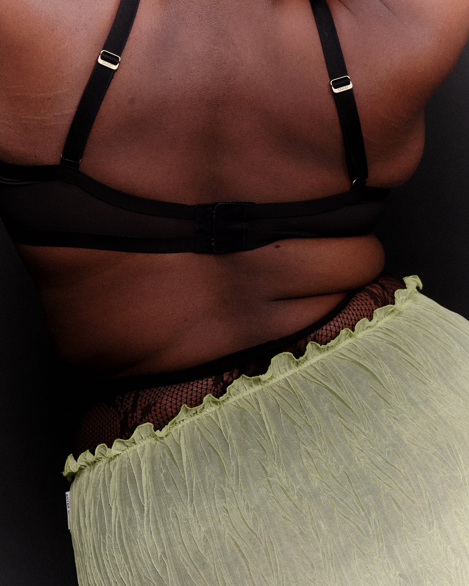 Ester Manas (BRZ EXCLUSIVE) - Pistachio Asymmetrical Skirt (XL-4X)