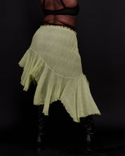Ester Manas (BRZ EXCLUSIVE) - Pistachio Asymmetrical Skirt (XL-4X)