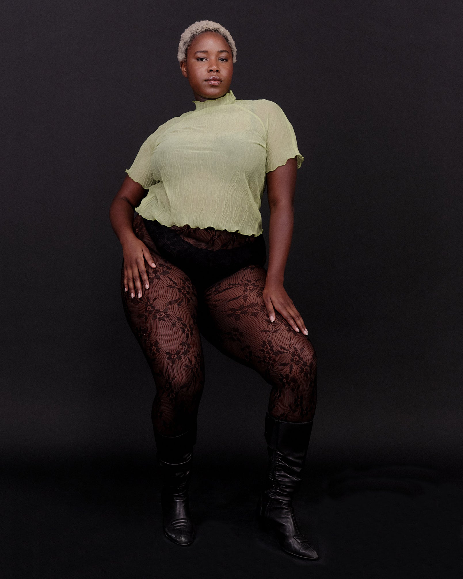 Ester Manas (BRZ EXCLUSIVE) - Pistachio Top (XL-4X)