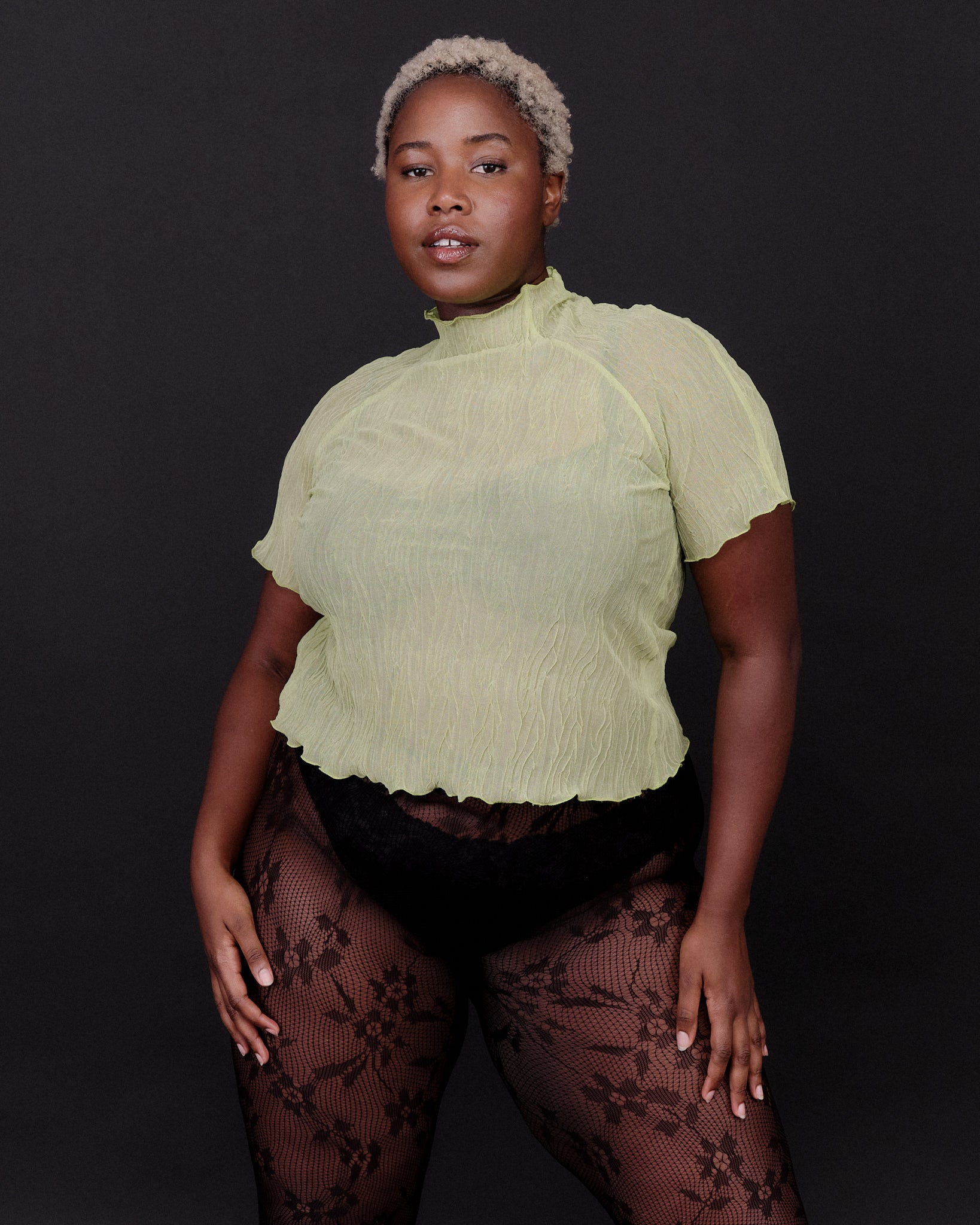 Ester Manas (BRZ EXCLUSIVE) - Pistachio Top (XL-4X)