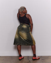 Leblanc Studios - Denim Skirt (Sizes L-3X)