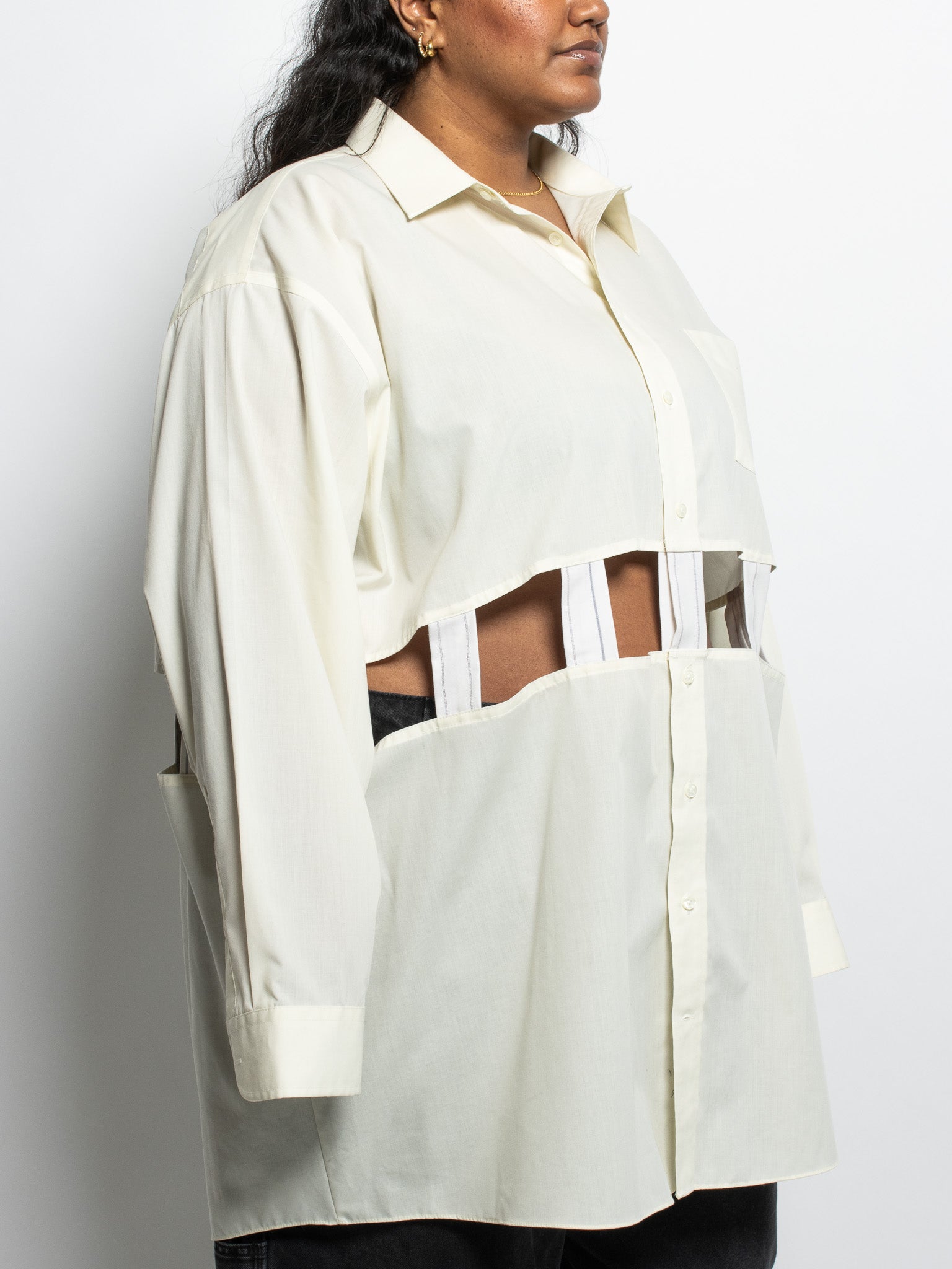 Laurs Kemp x BRZ - White Lattice Shirt (4X)