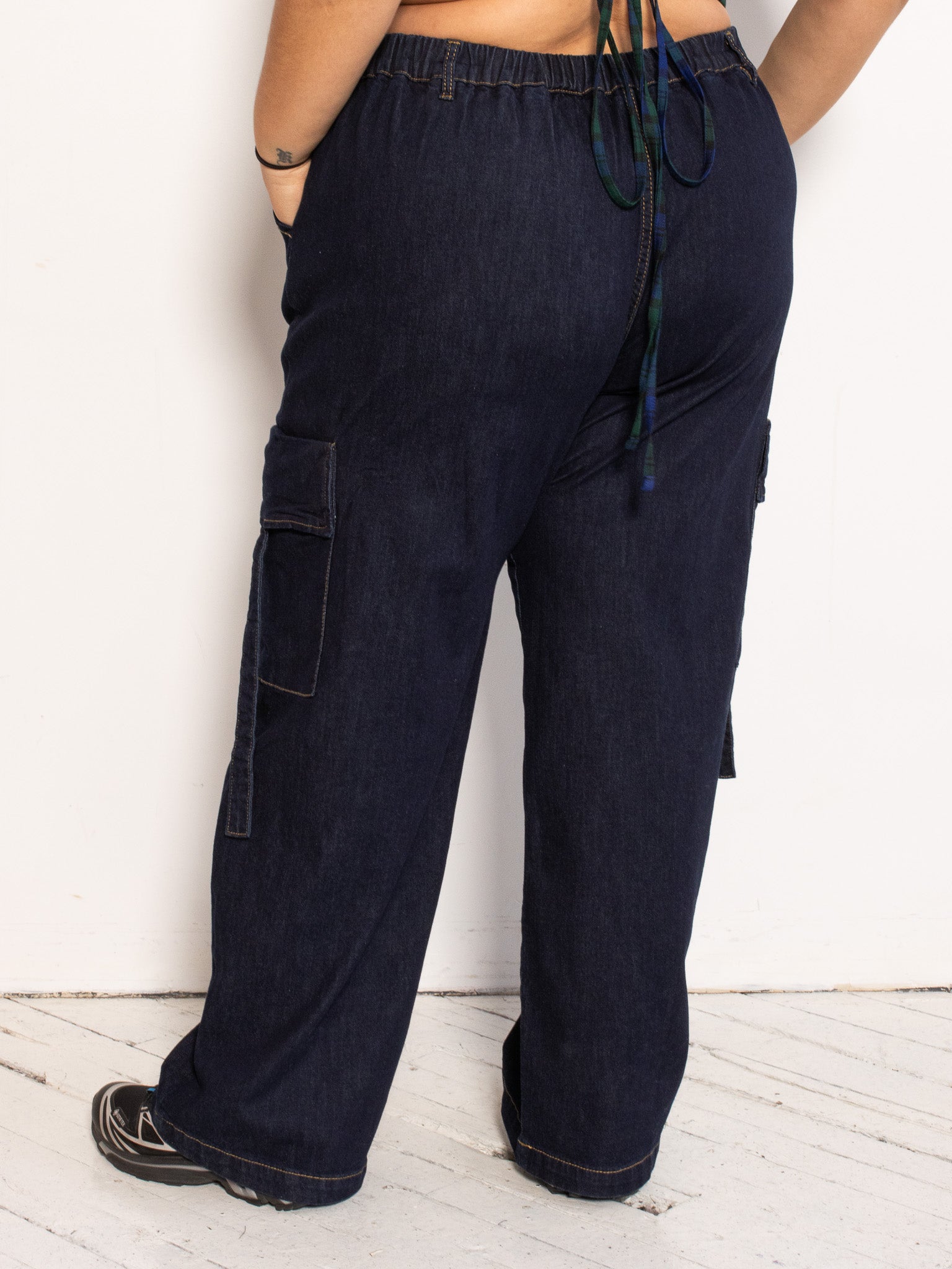 GIA/irl - Denim Cargo Pants (1X-4X)