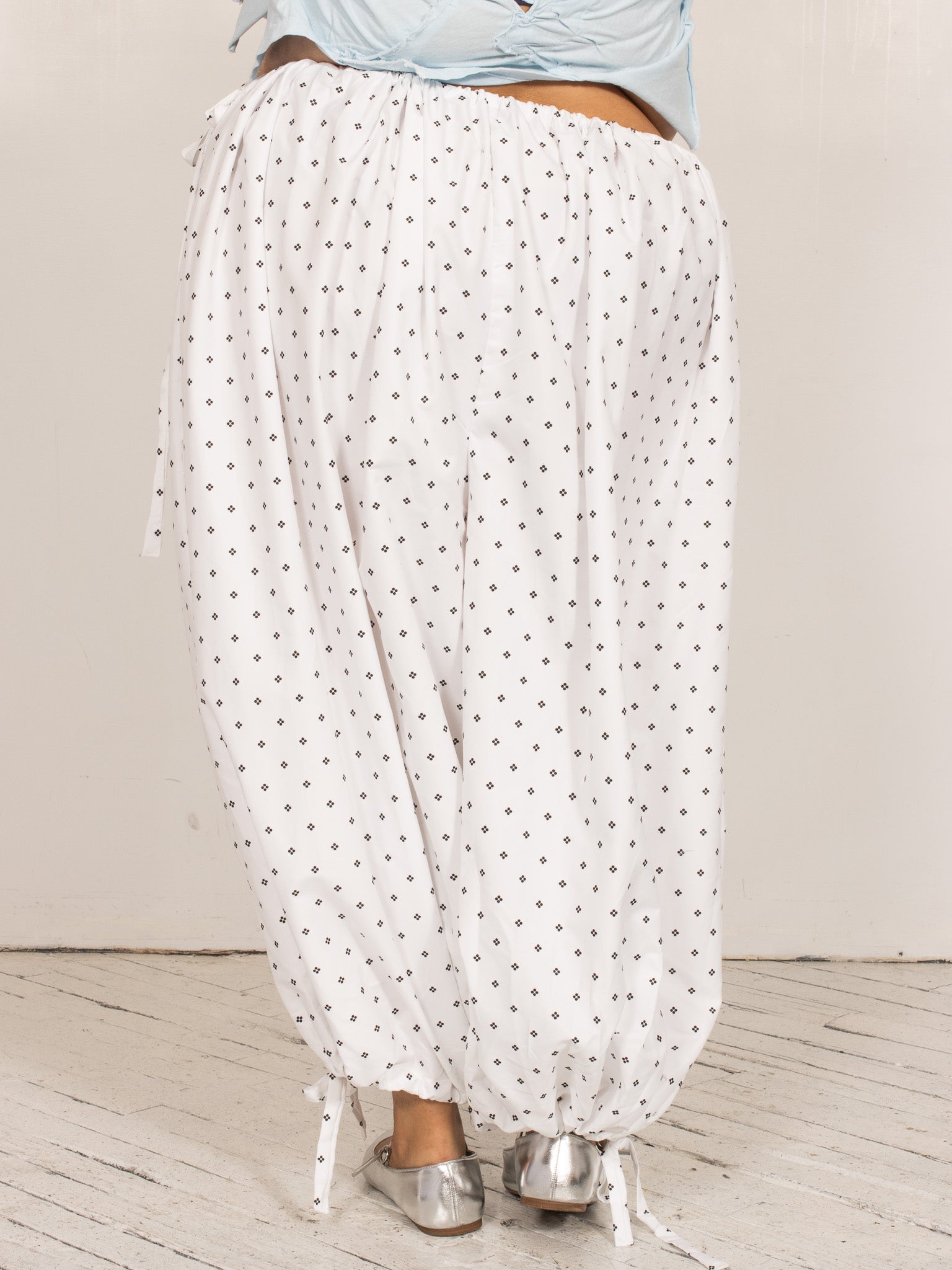 makmak - Polka Dot Bloomer Pants (S-5X)