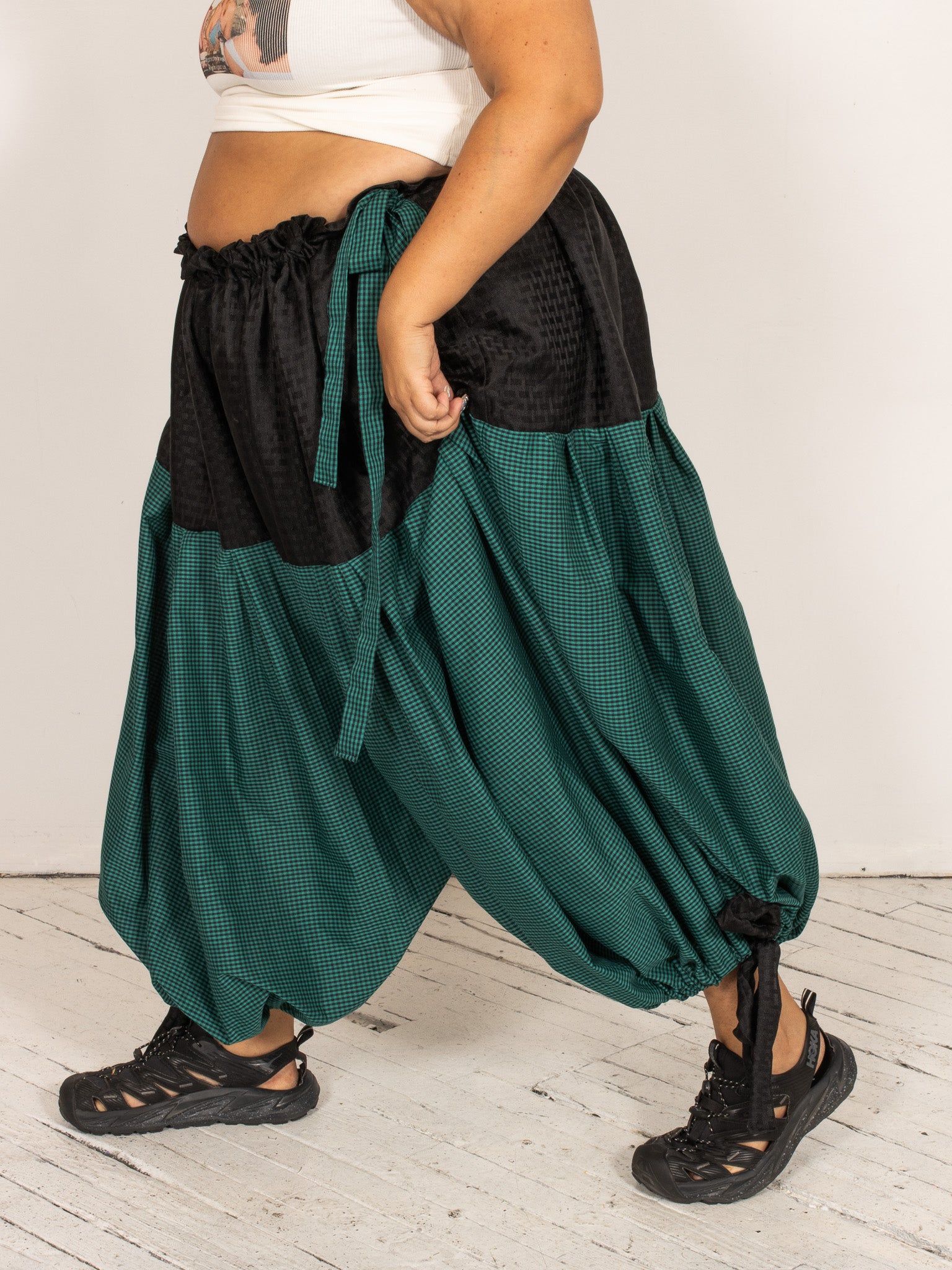 makmak - Black + Green Bloomers (S-5X)