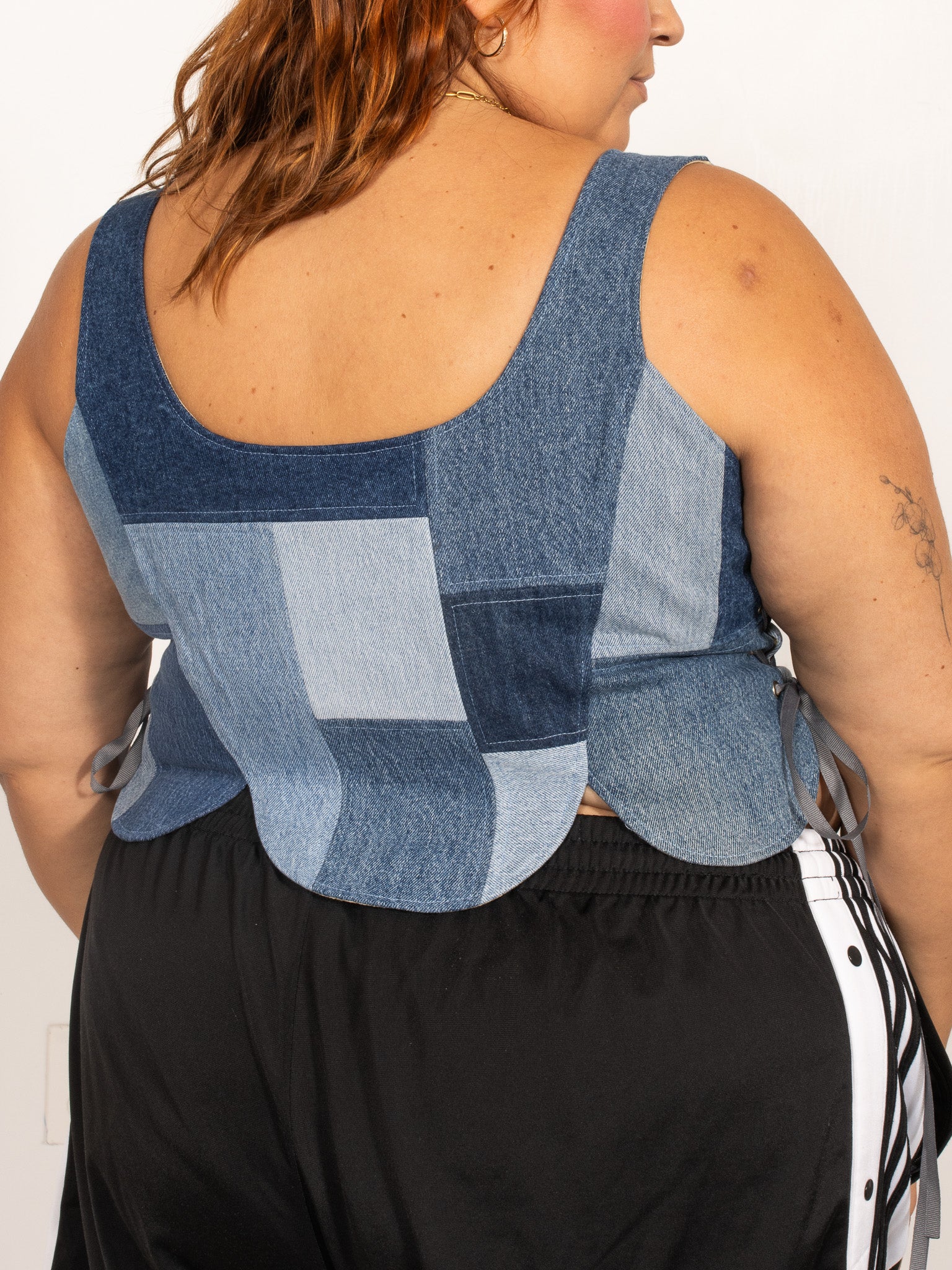 Fortiv - Denim Tulip Top